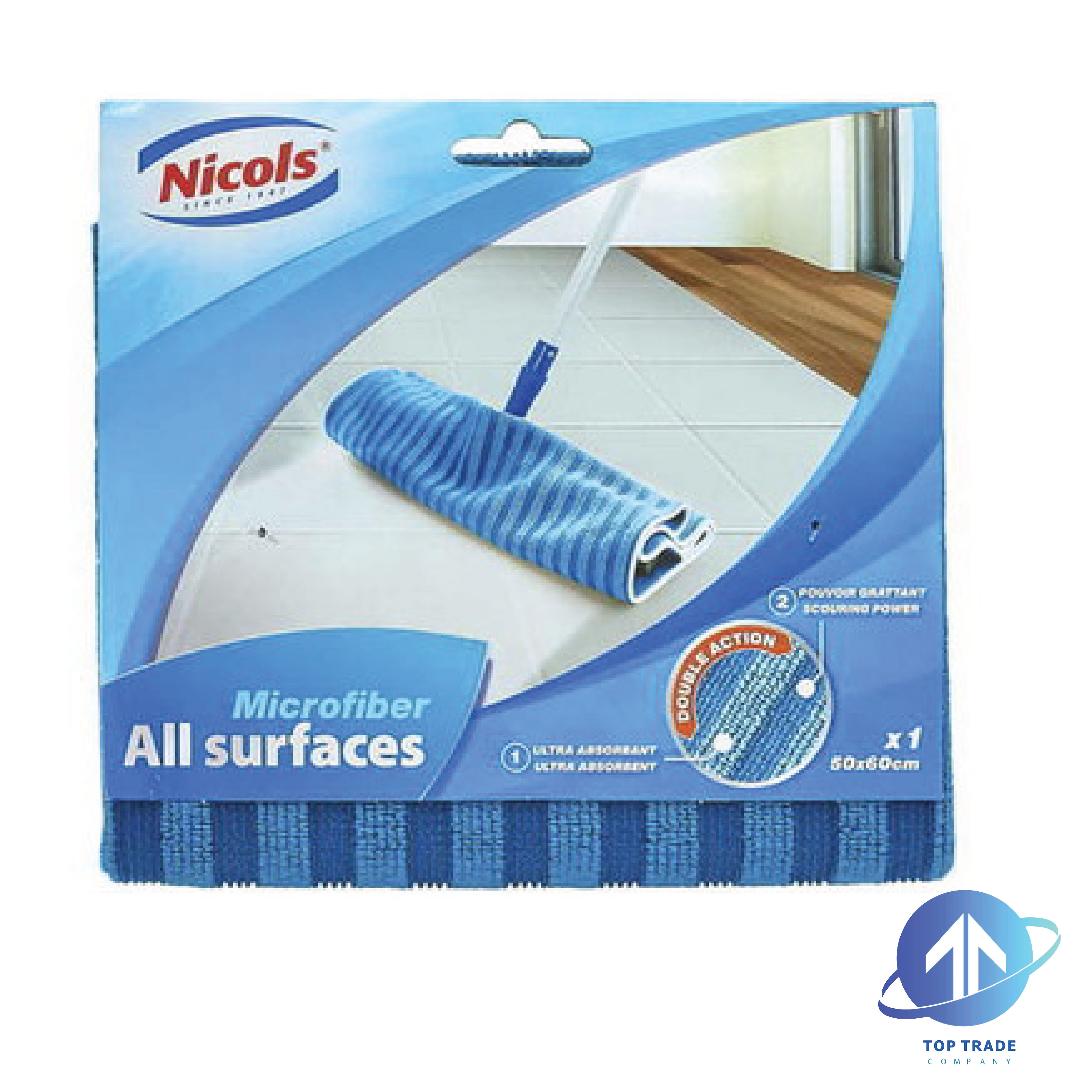 Nicols floorcloth microfibre 50x60cm