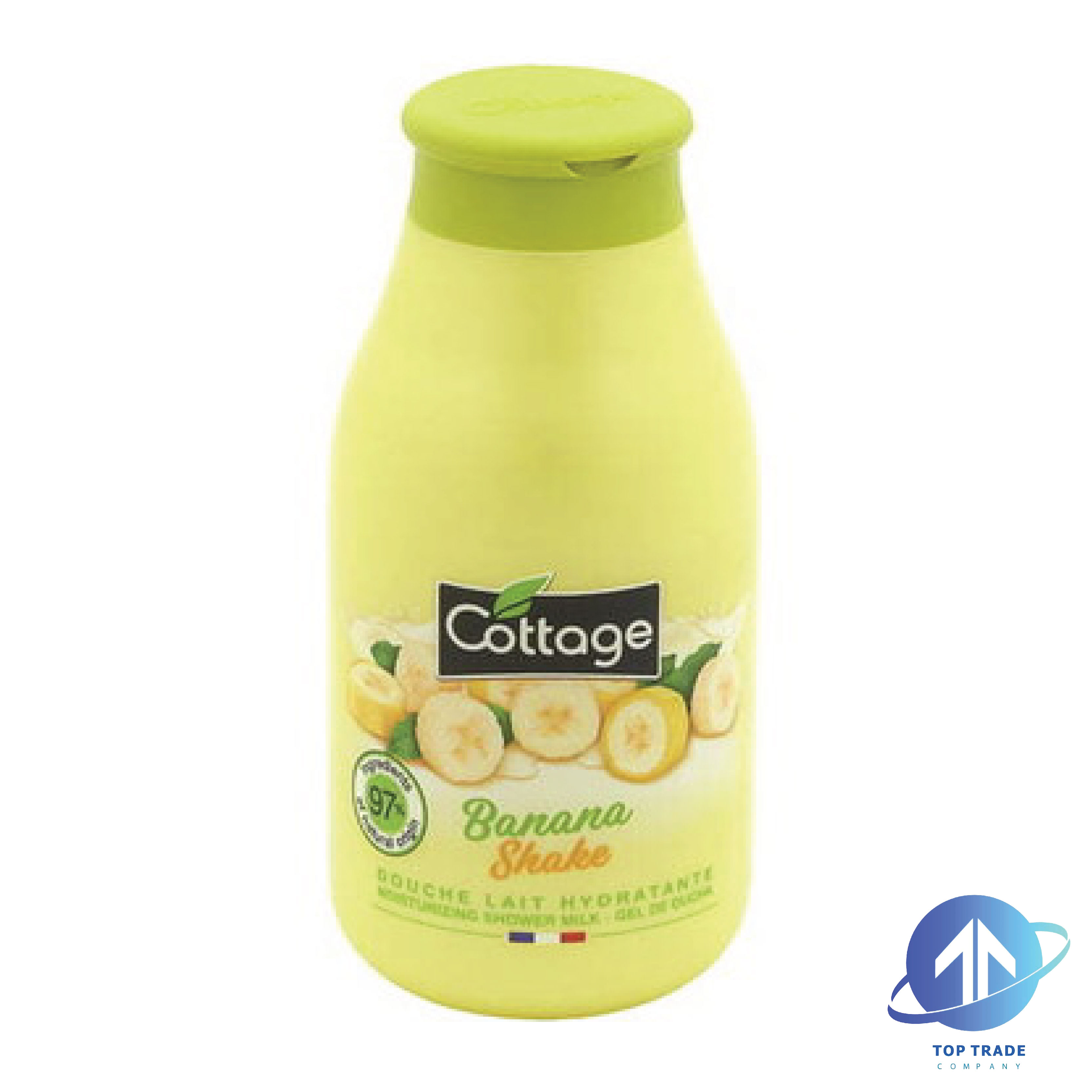 Cottage shower milk Banana Shake Arabic label 250ml