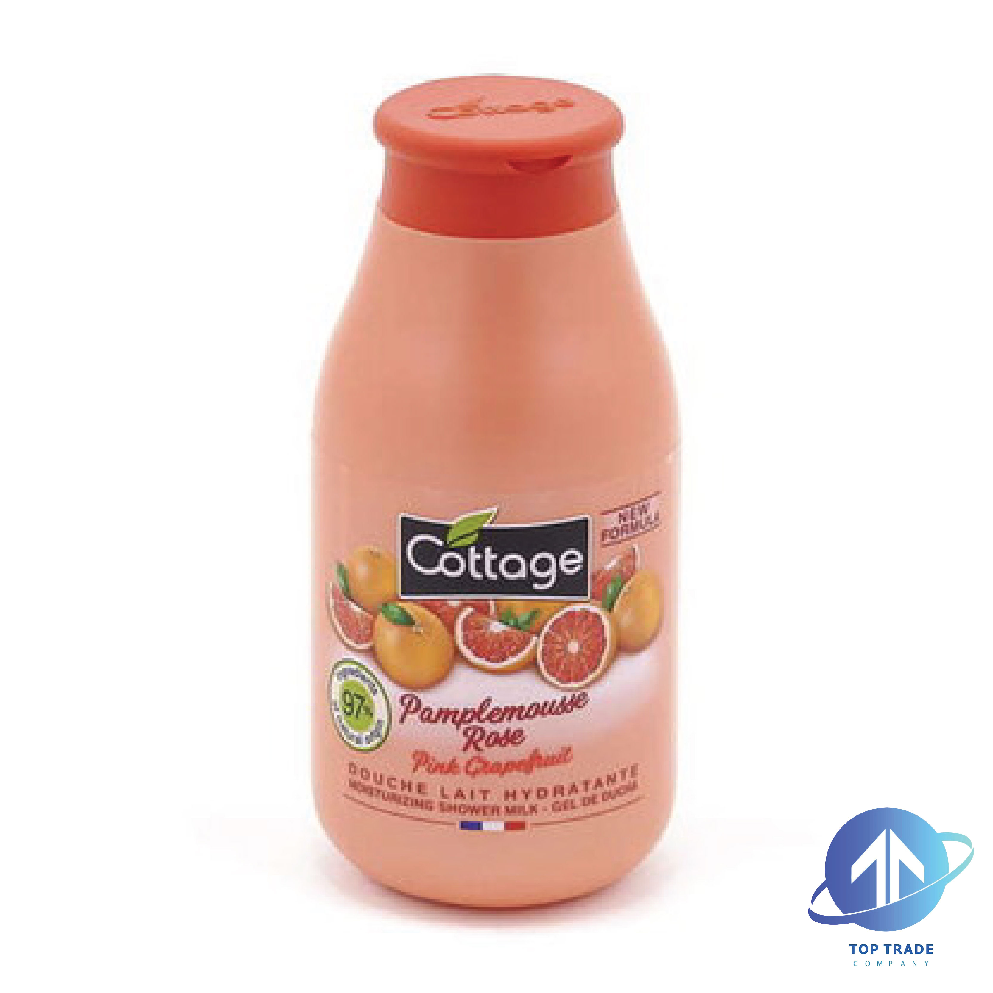 Cottage shower milk Grapefruit Arabic label 250ml
