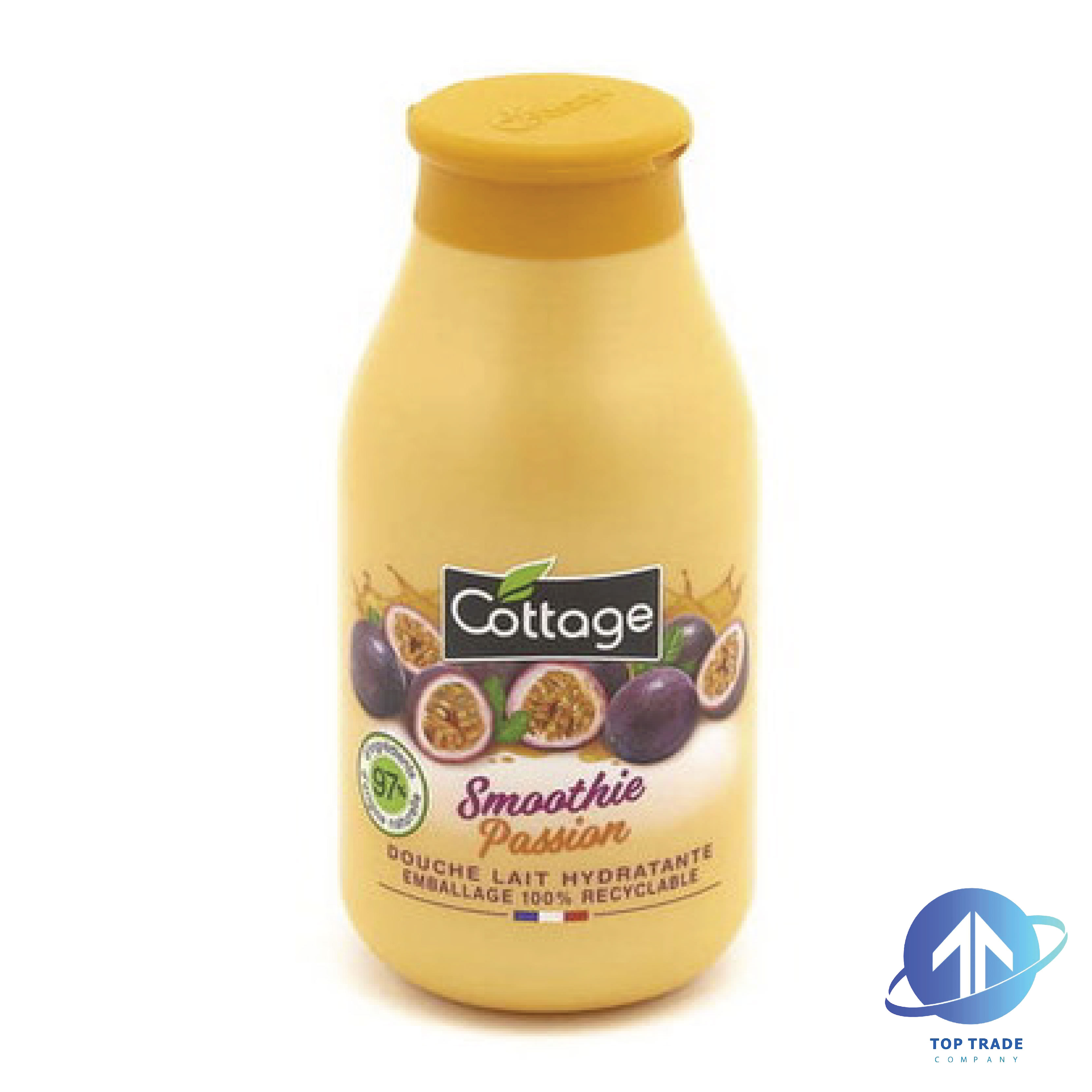 Cottage shower milk Smoothie Passion Arabic label 250ml