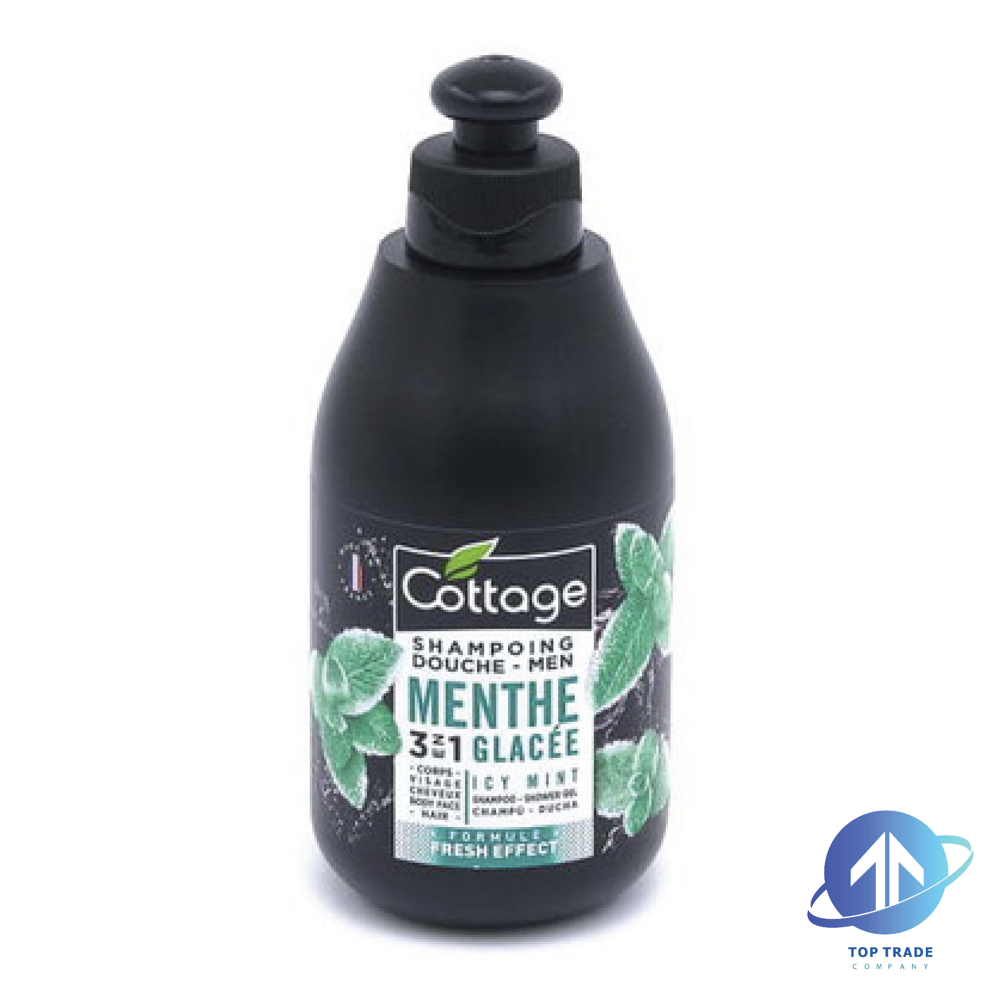 Cottage 3 in 1 shower gel and shampoo men Ice Mint Fresh effect 250ml
