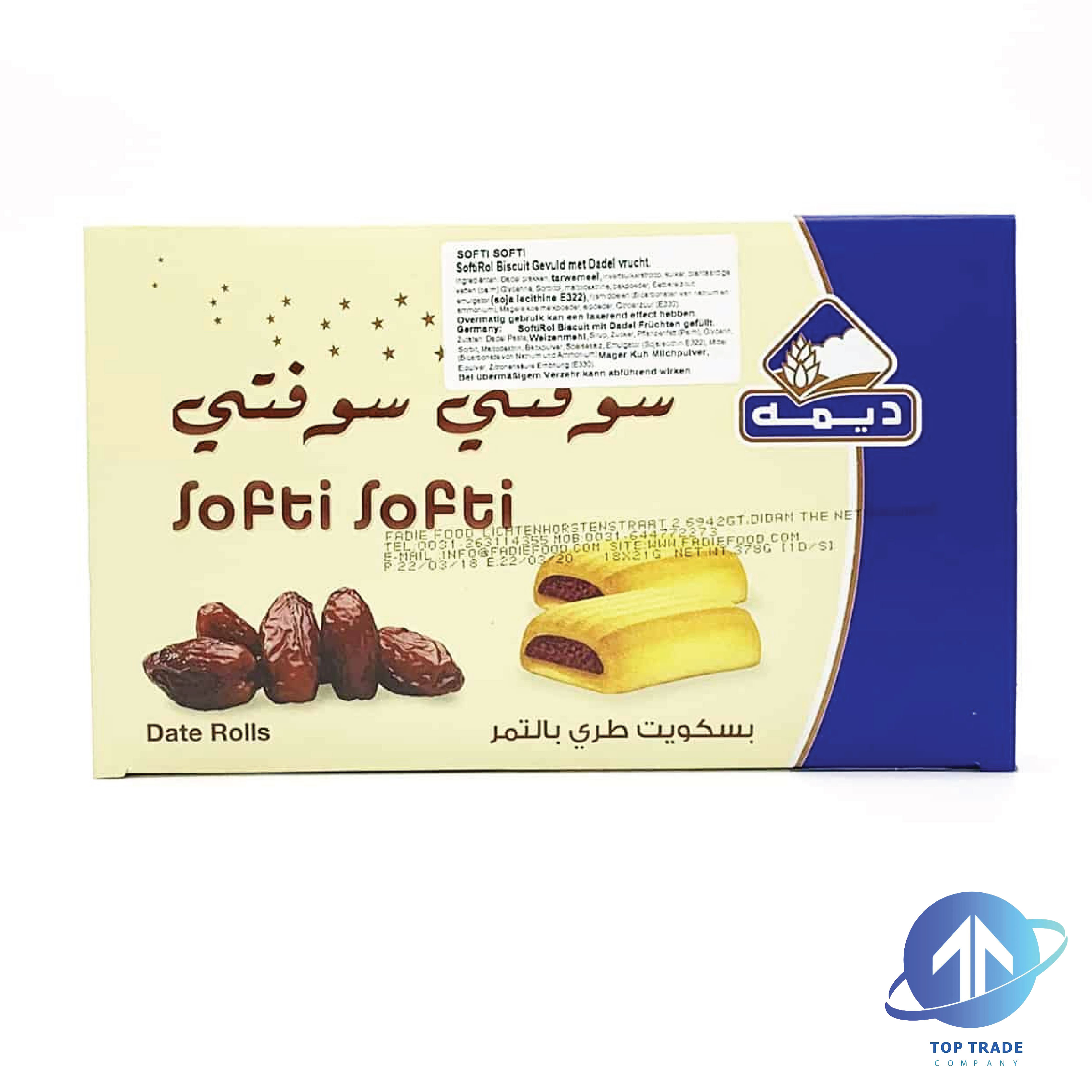 Deemah biscuits Softi Softi 378gr