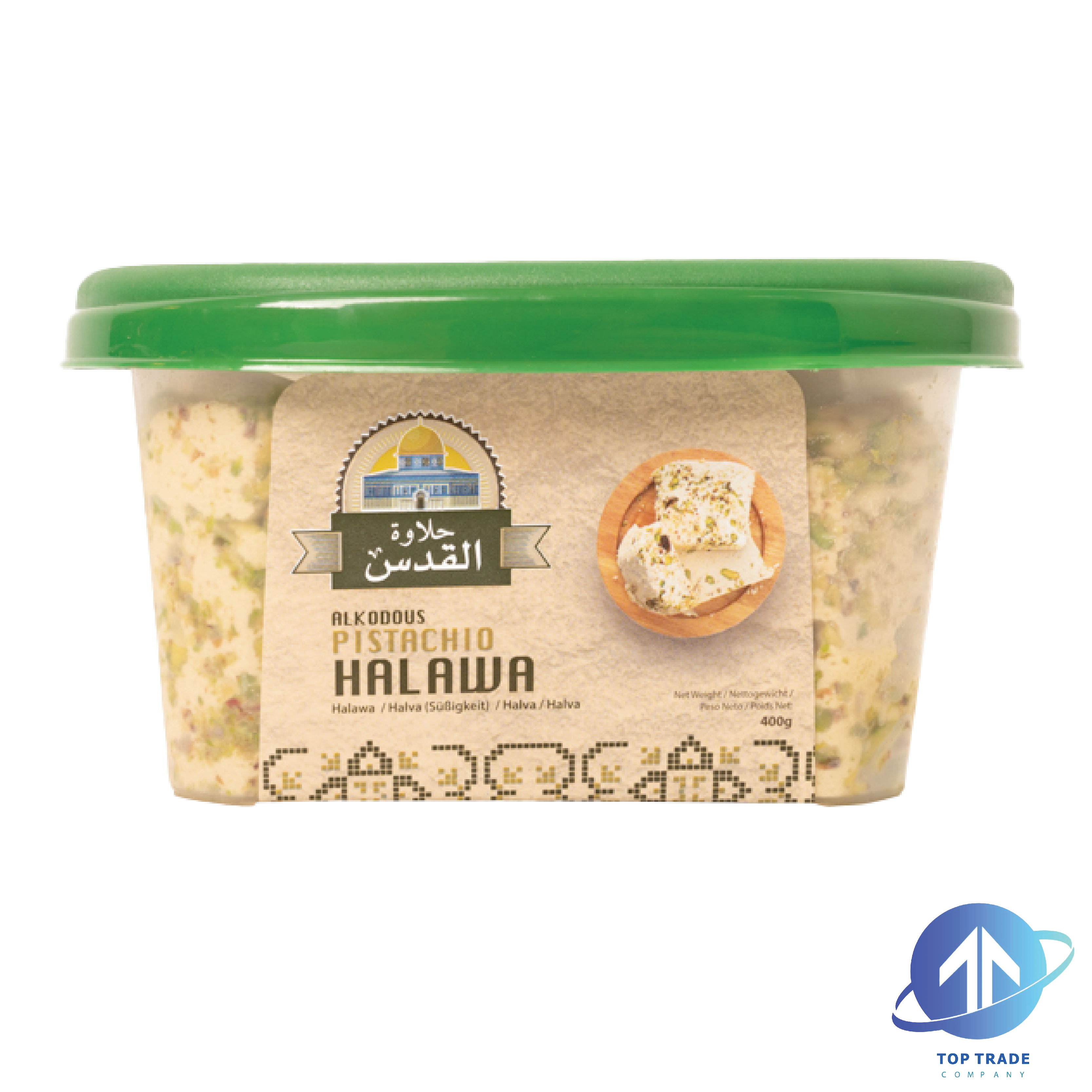 Al Kodous Halawa with pistachios 400gr