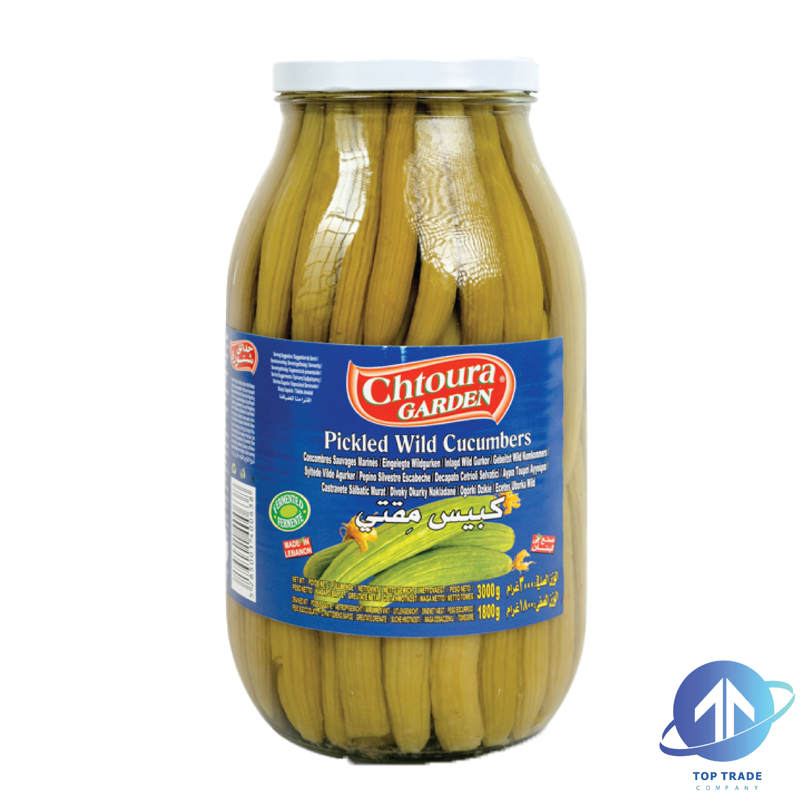 Chtoura garden Wild Cucumber pickles 3KG