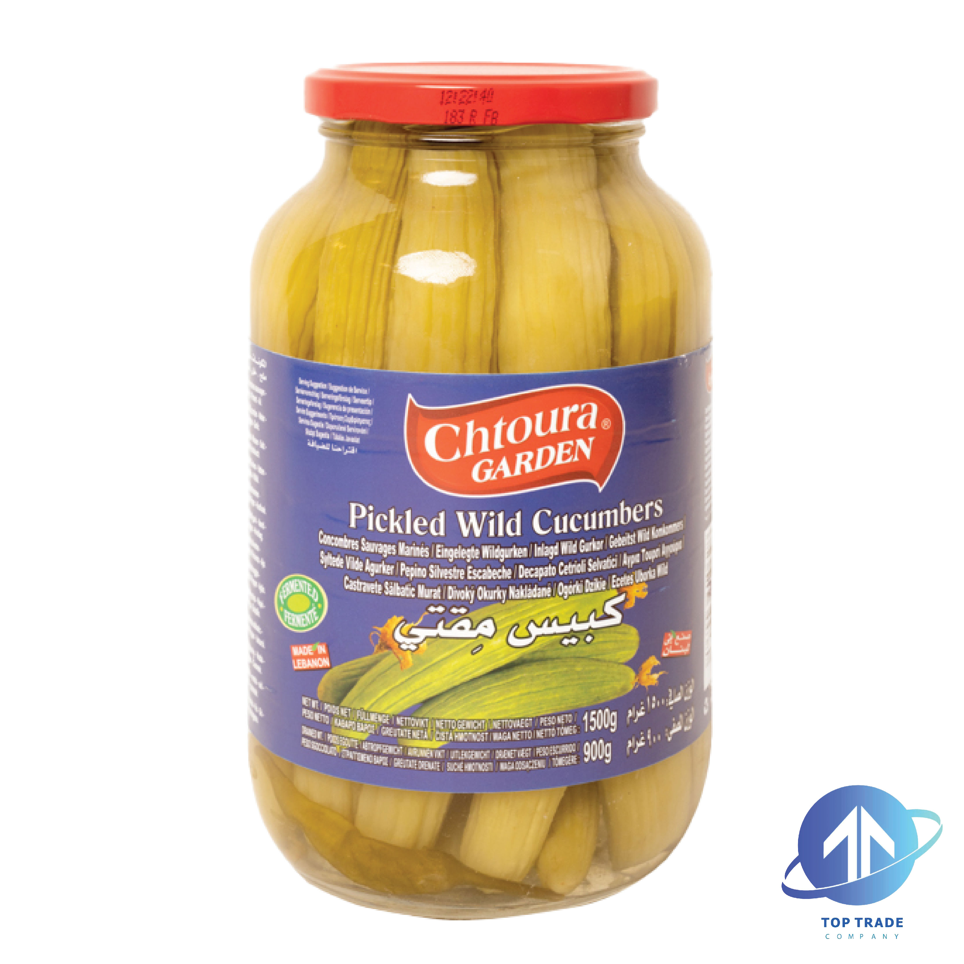 Chtoura garden Wild Cucumber pickles 1500gr