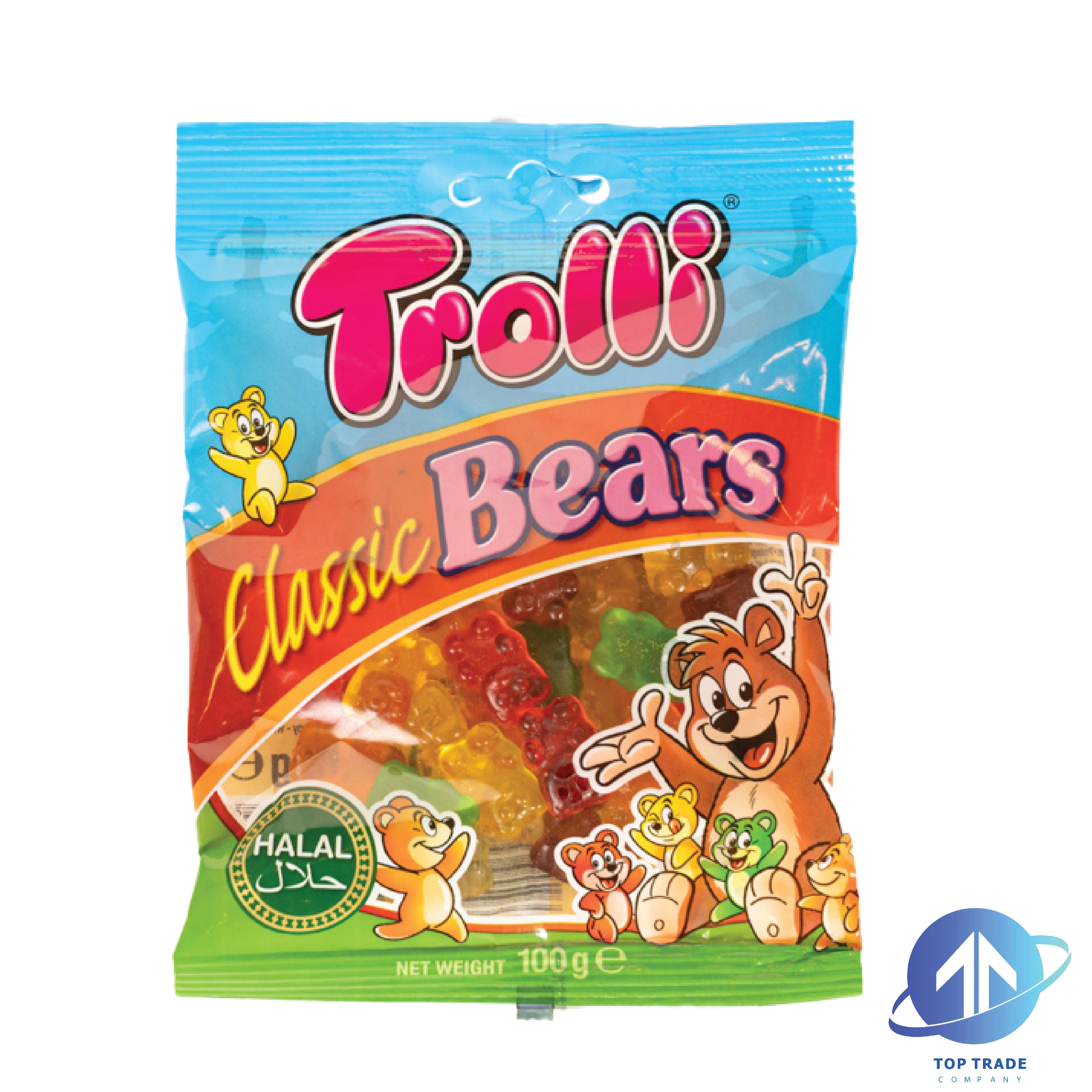 Trolli Classic Bears Gum halal 100gr