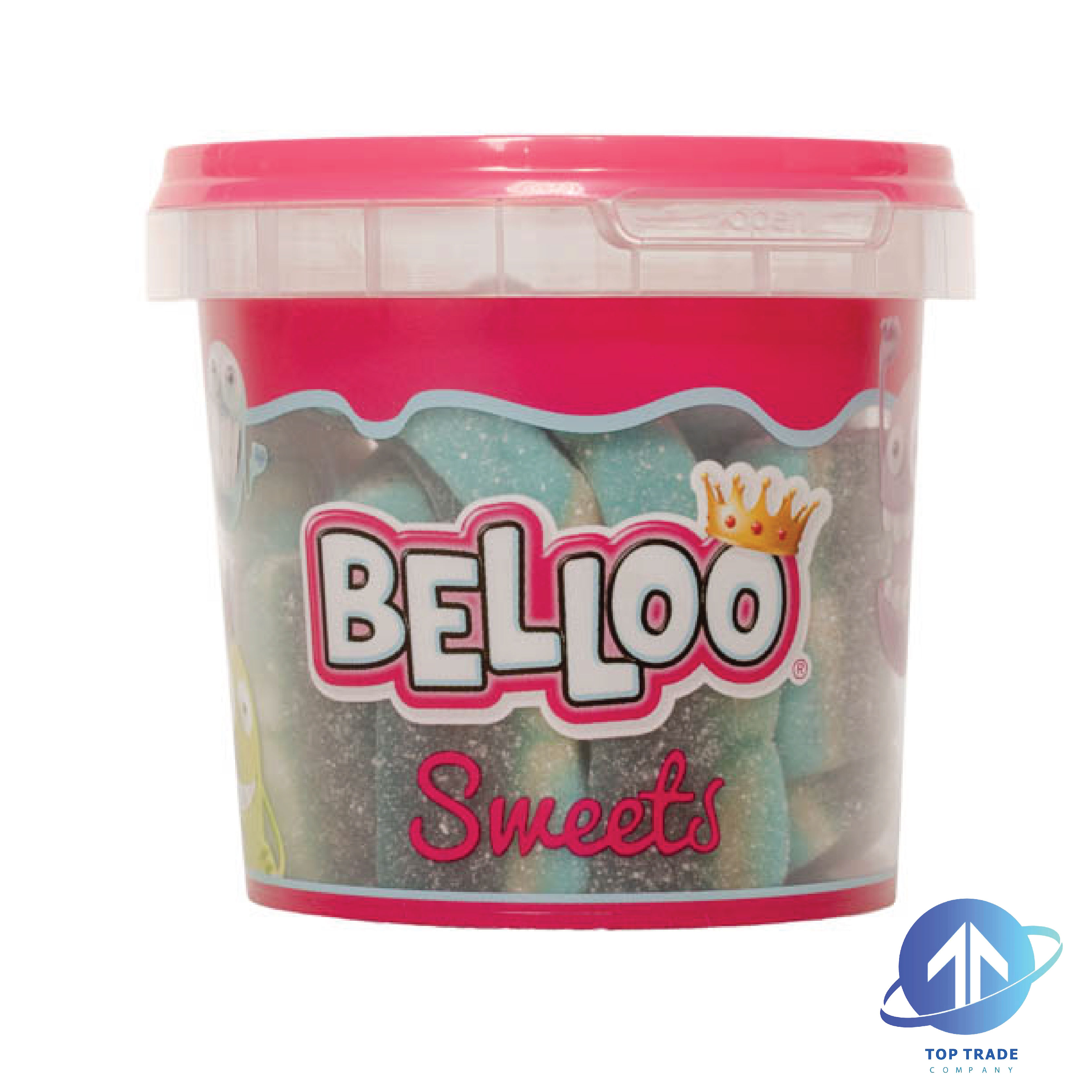 Bello Blue melon Gum halal 200gr 