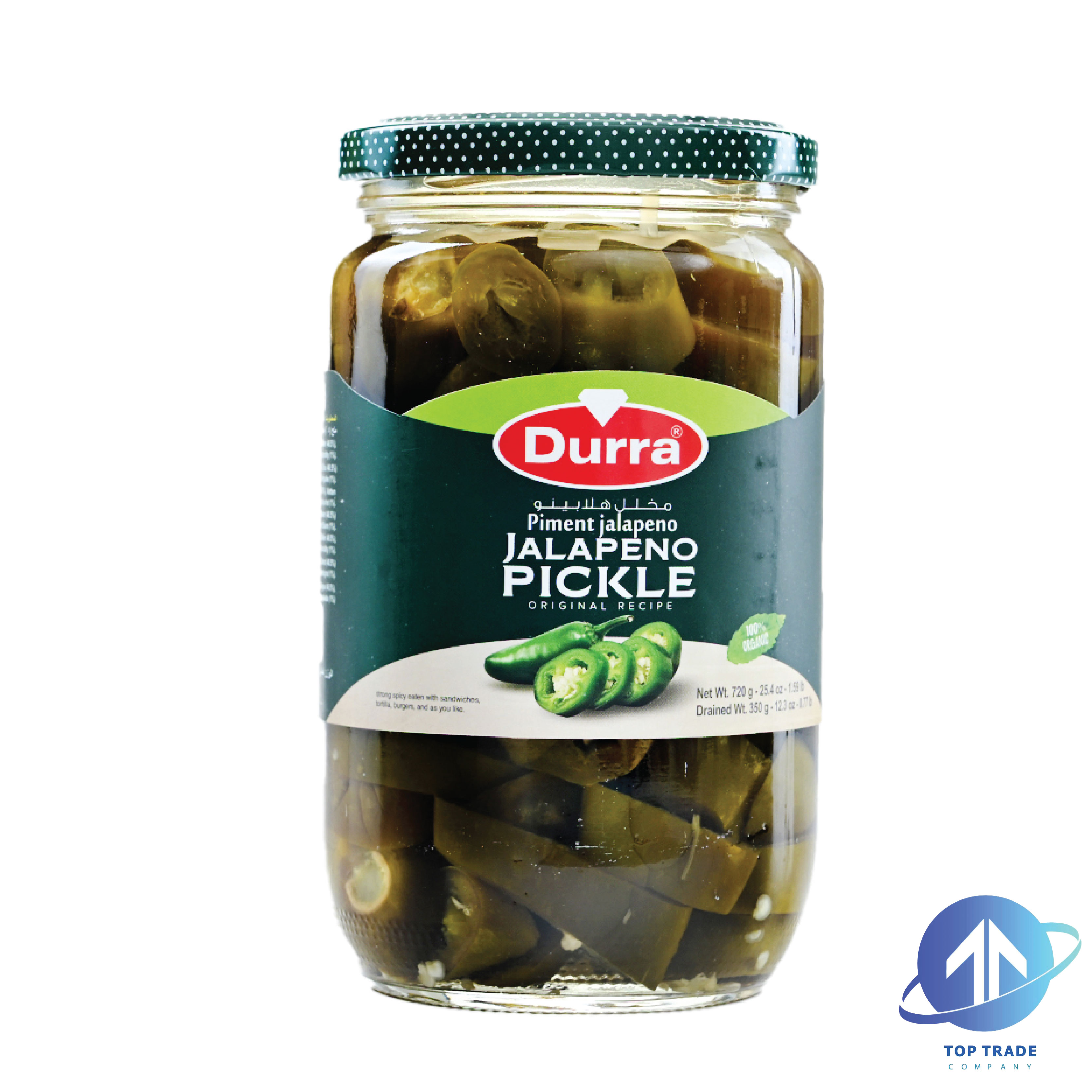 Durra Jalapeno Pickles 720gr