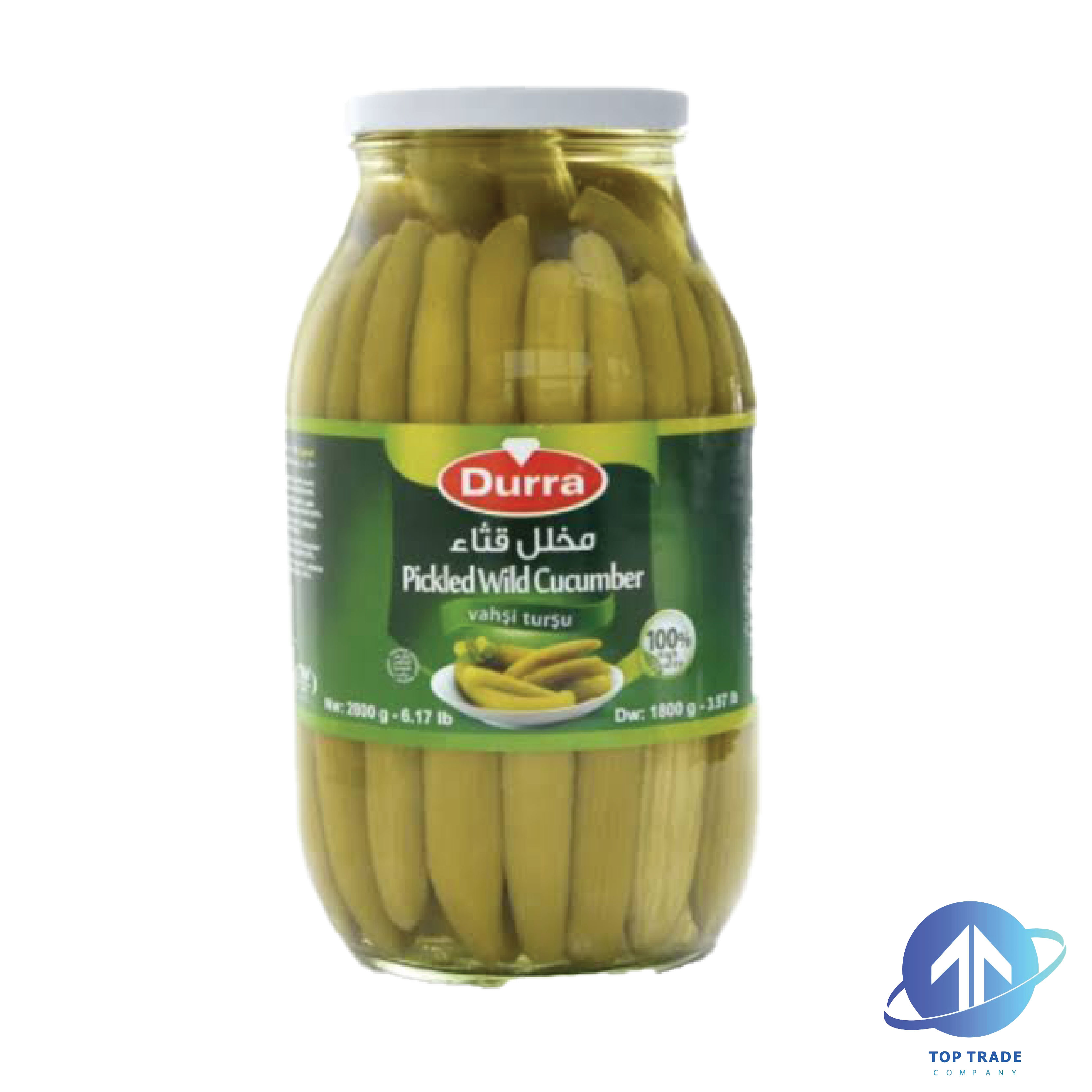 Durra Wild Cucumber pickles 3KG