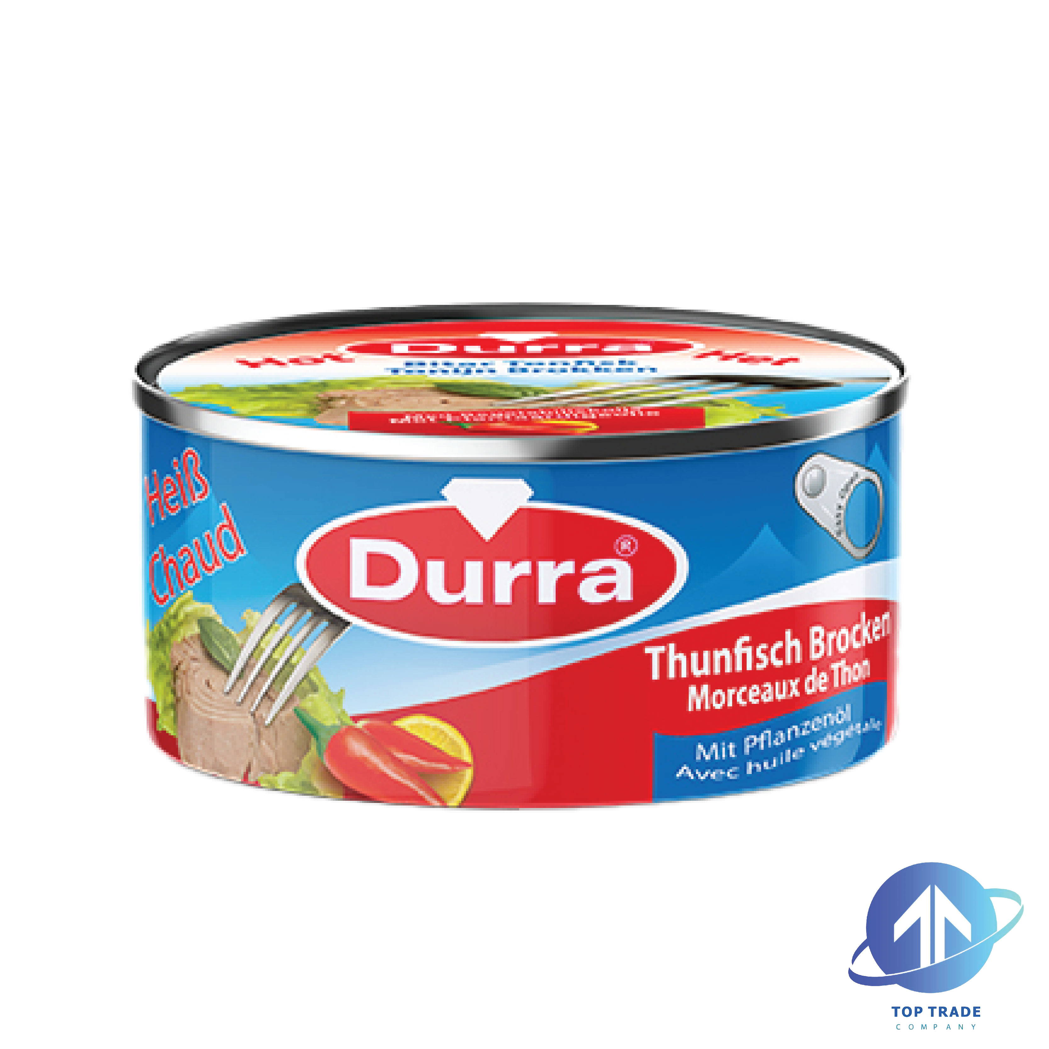 Durra Hot Tuna With Oil 160gr 