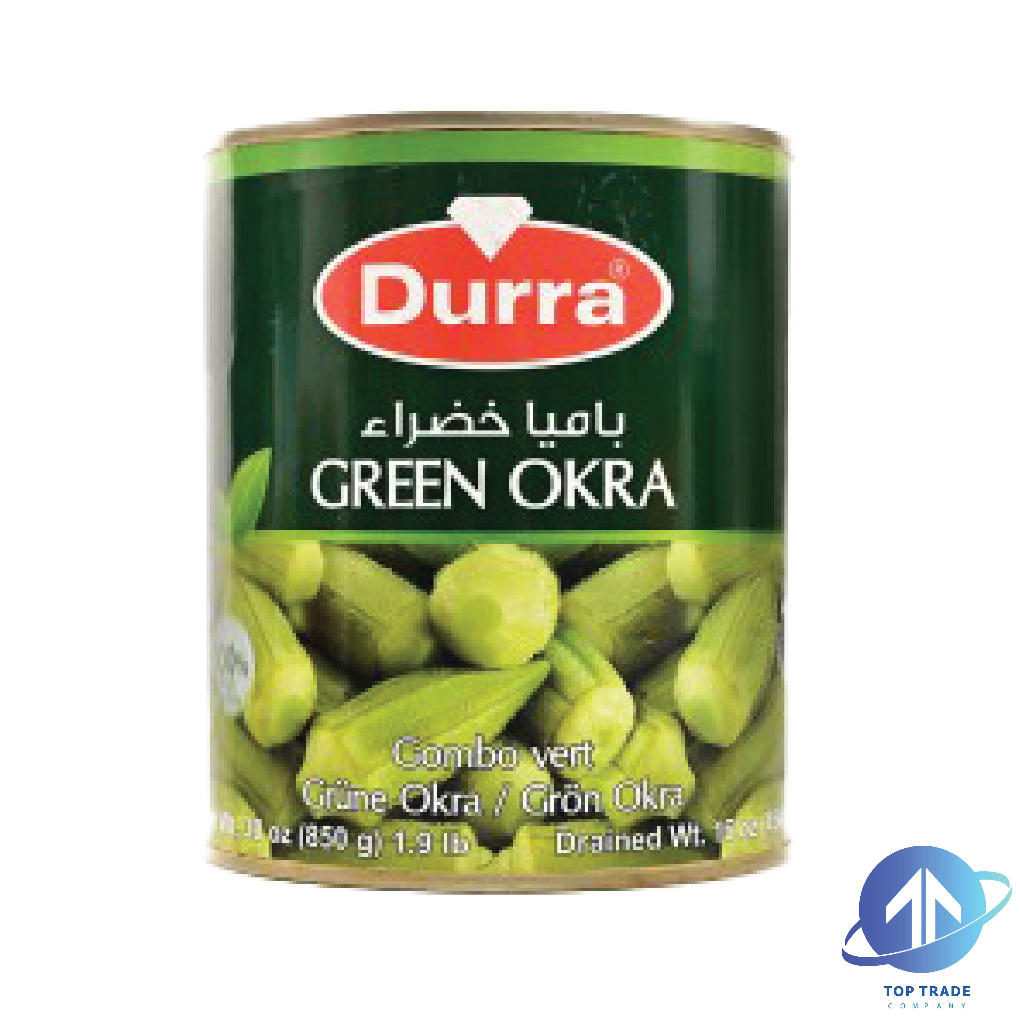 Durra Green Okra 850gr 