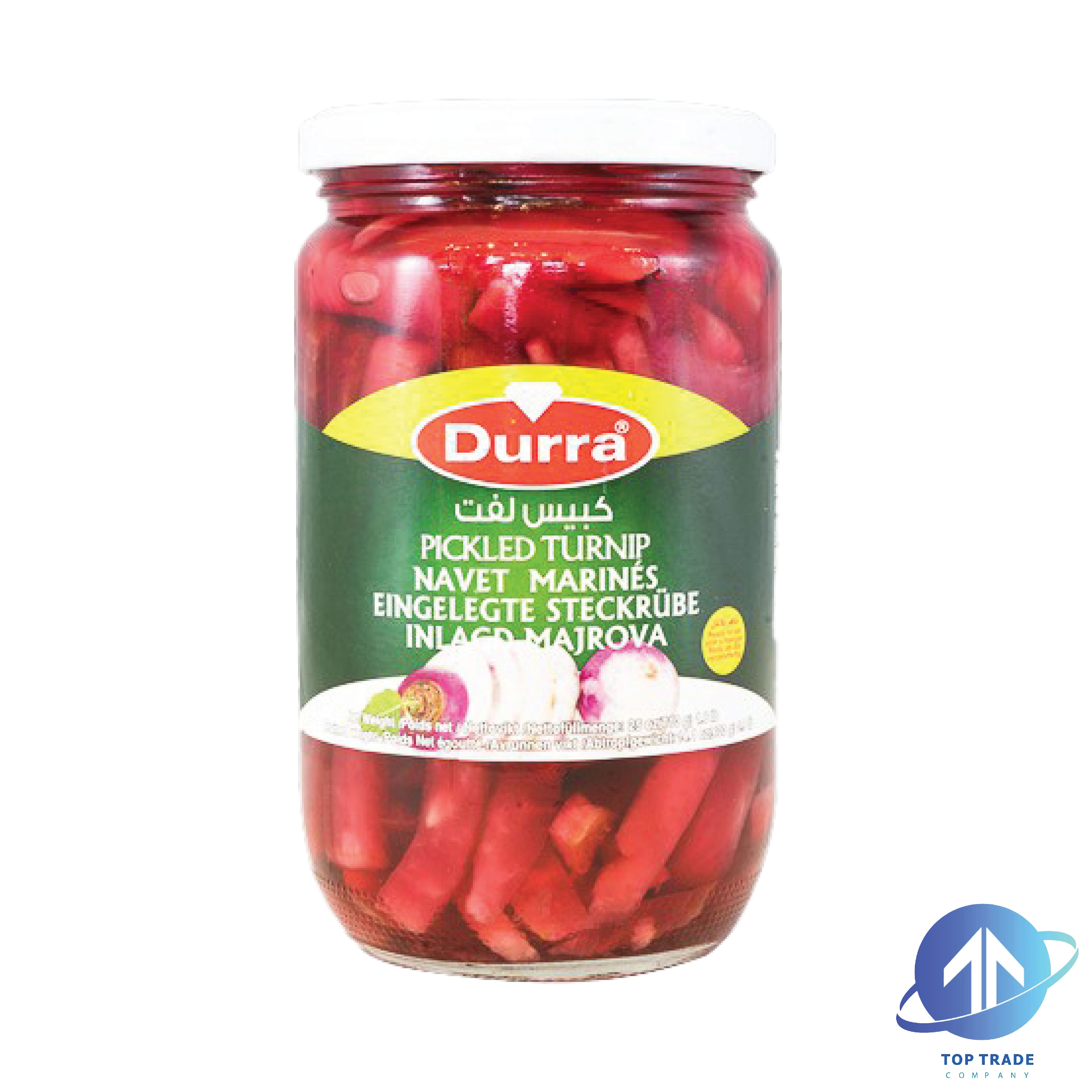 Durra Turnips pickle slices 710gr