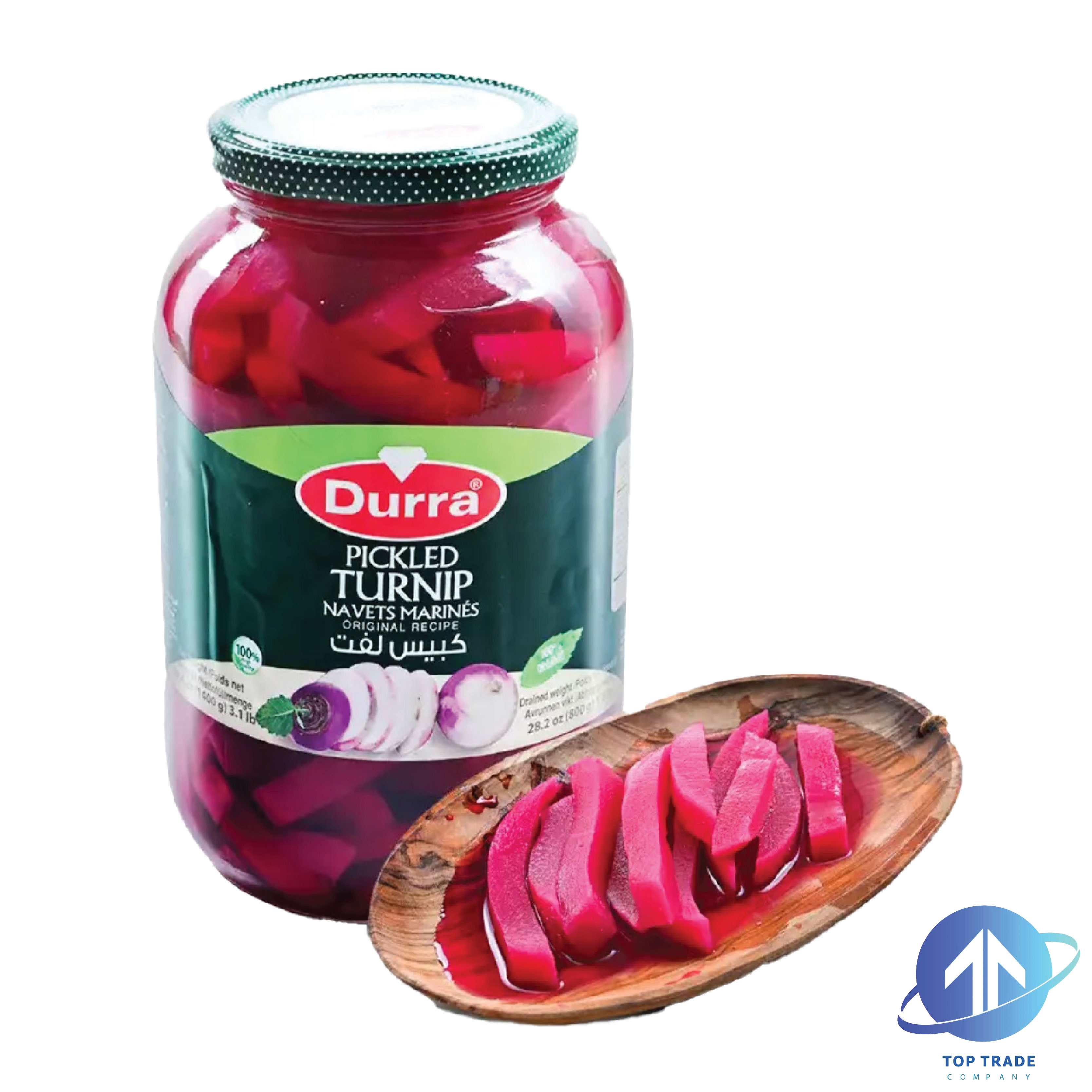 Durra Turnips pickle slices 1,4KG