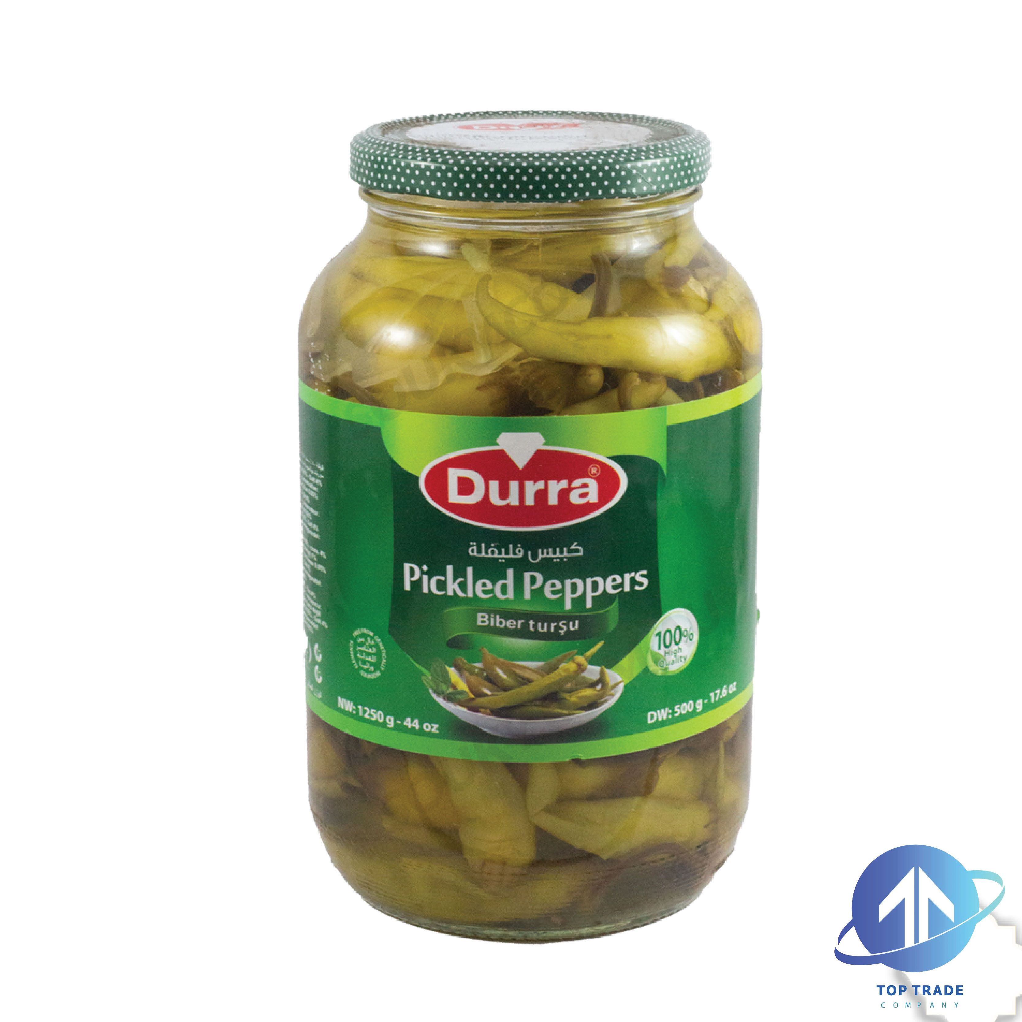 Durra Pepper pickles 1250gr