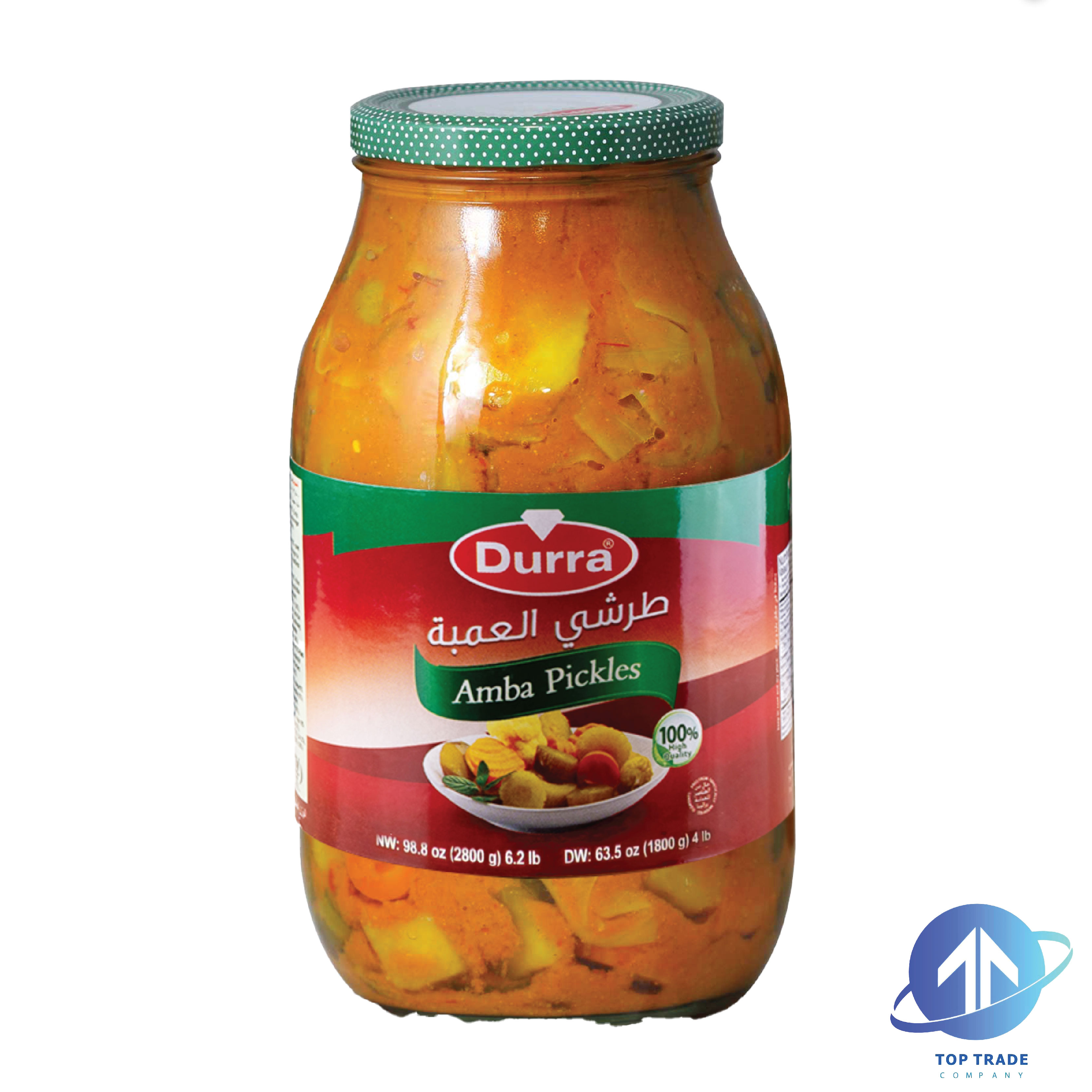 Durra Hot Amba pickles 2800gr