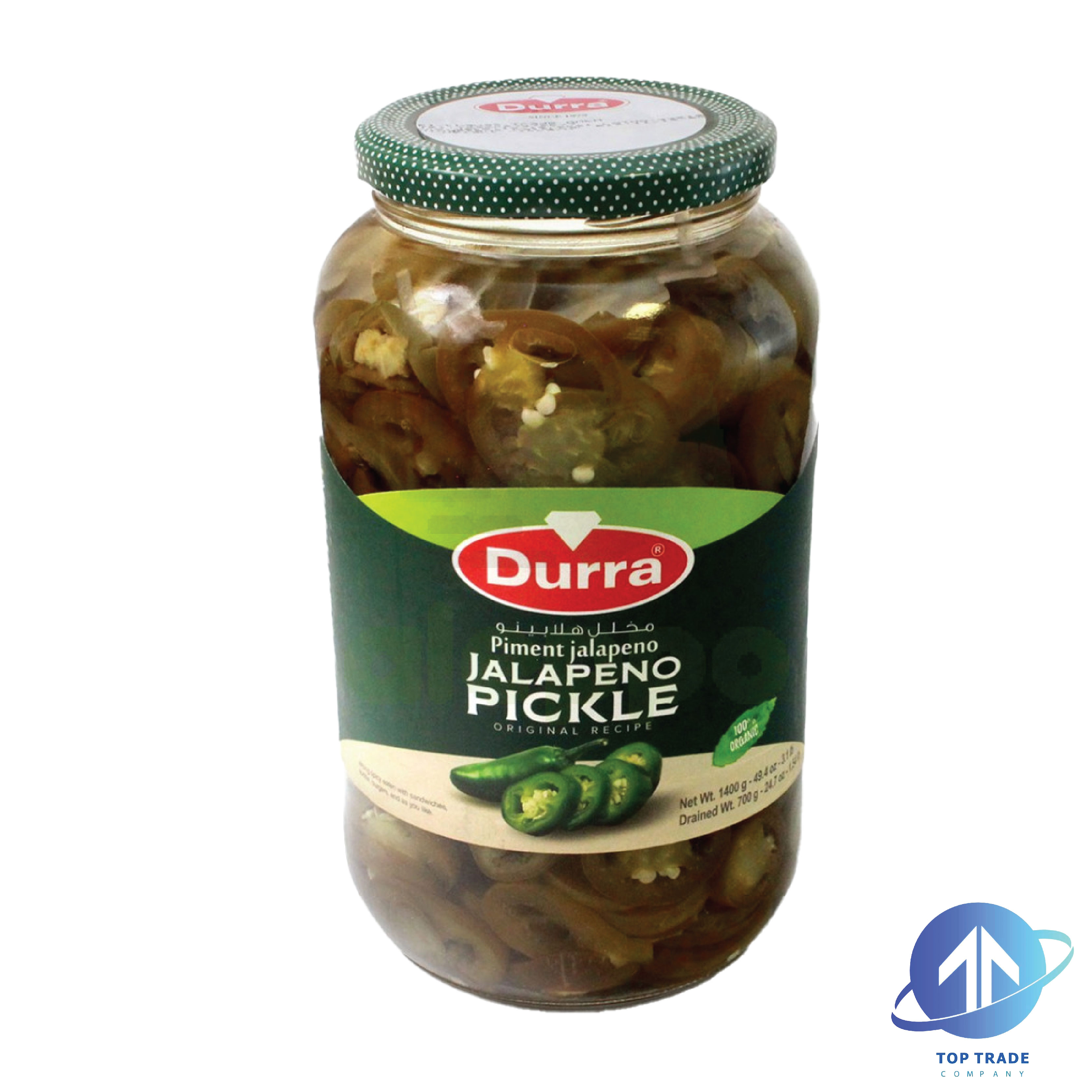 Durra Jalapeno Pickles 1400gr