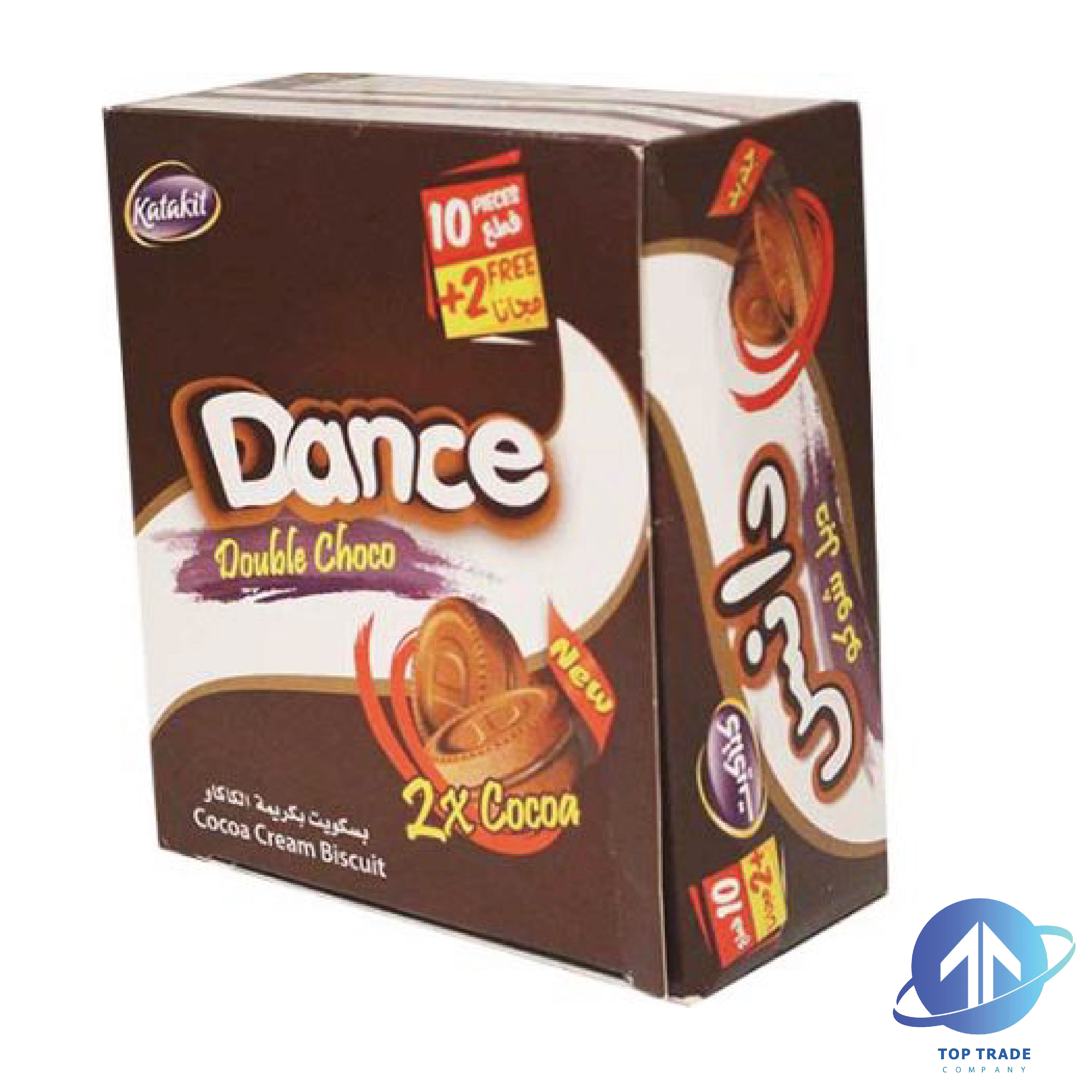 Dance Double Cocoa Cream Biscuits 840gr