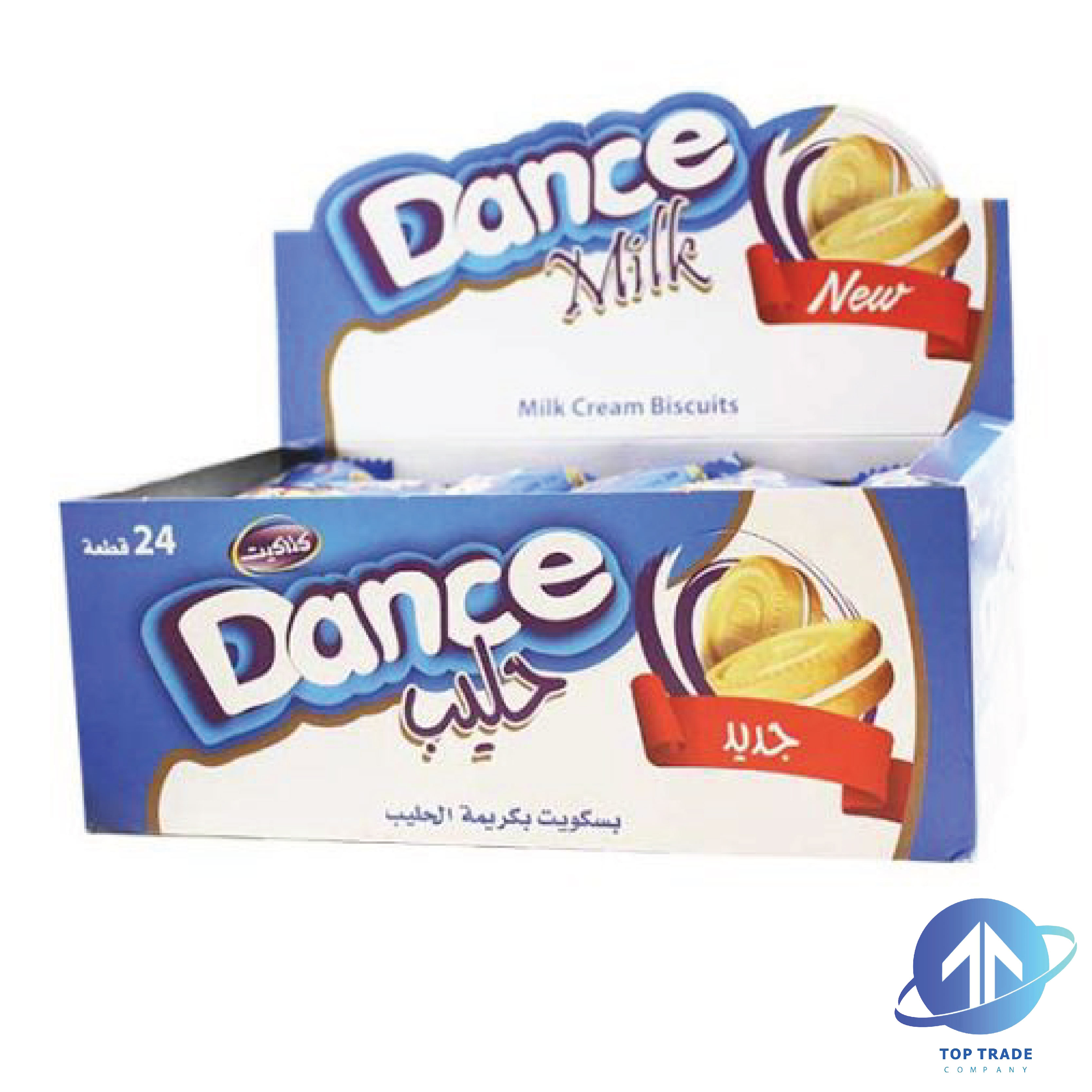 Dance Milk Cream Biscuits 840gr