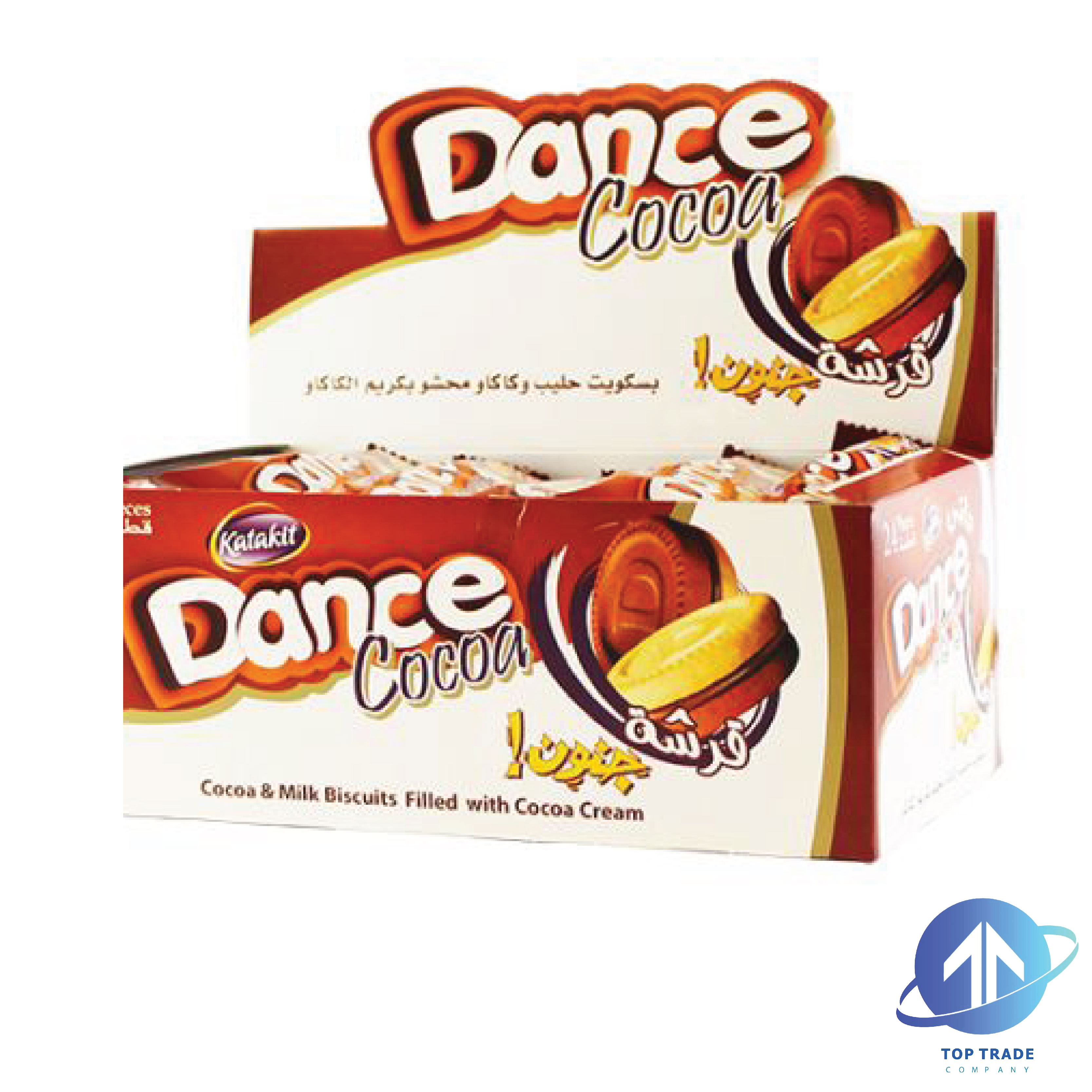 Dance Cocao & Milk Cream Biscuits 840gr