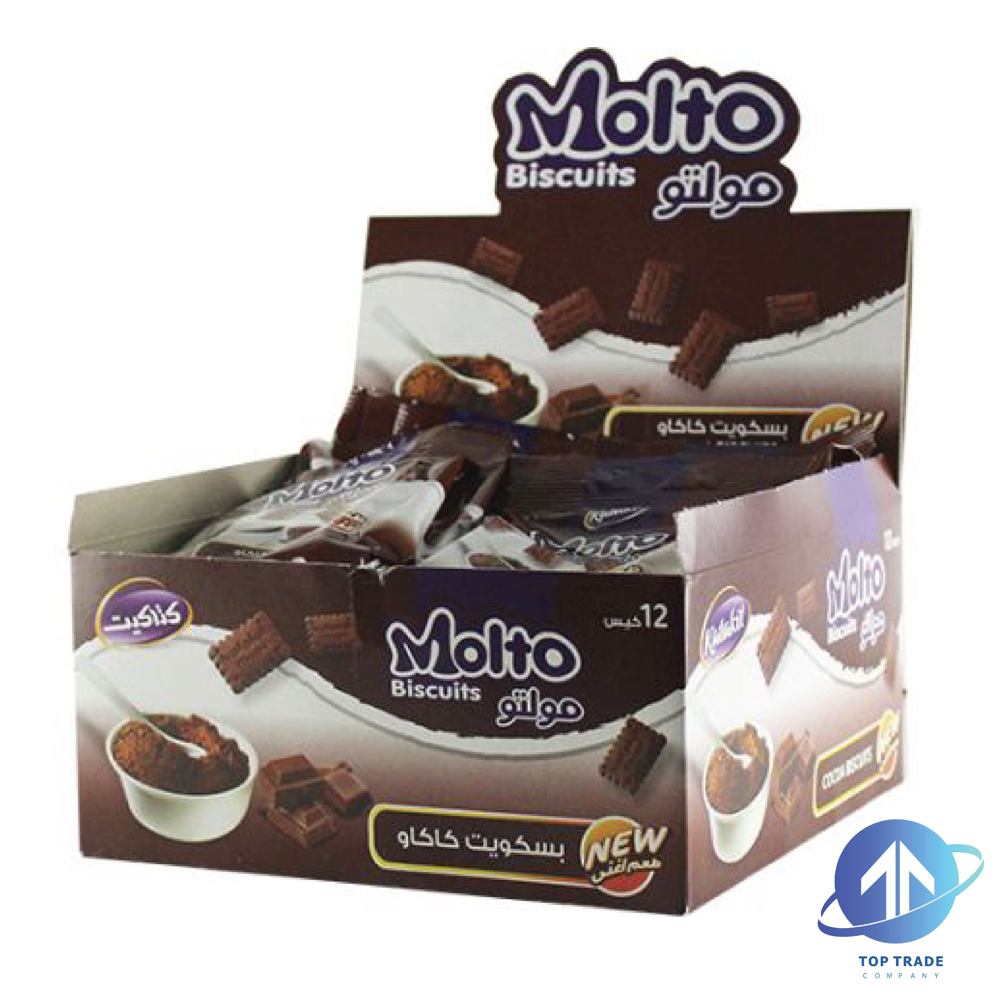 Molto Cocoa Biscuits 300gr