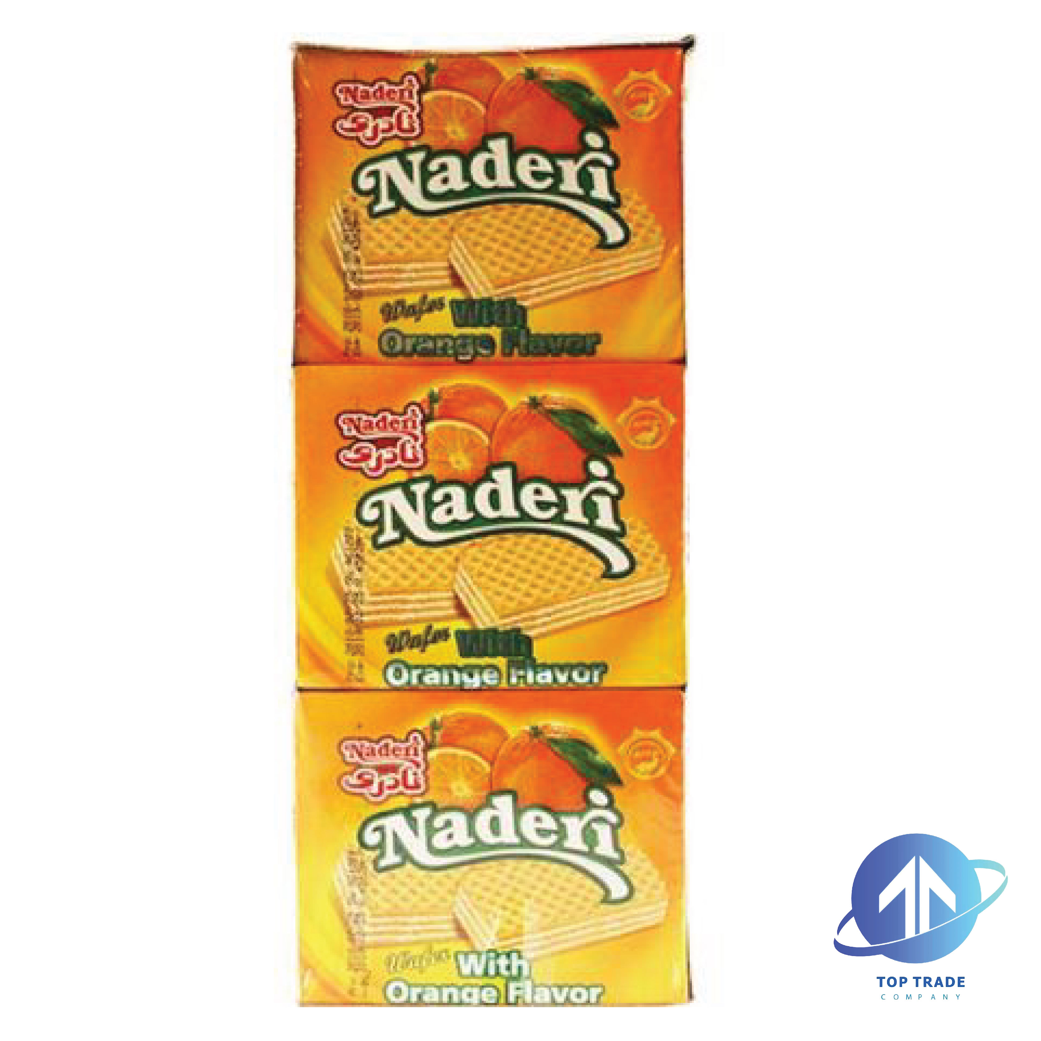 Naderi Wafer With Orange Flavor 400gr