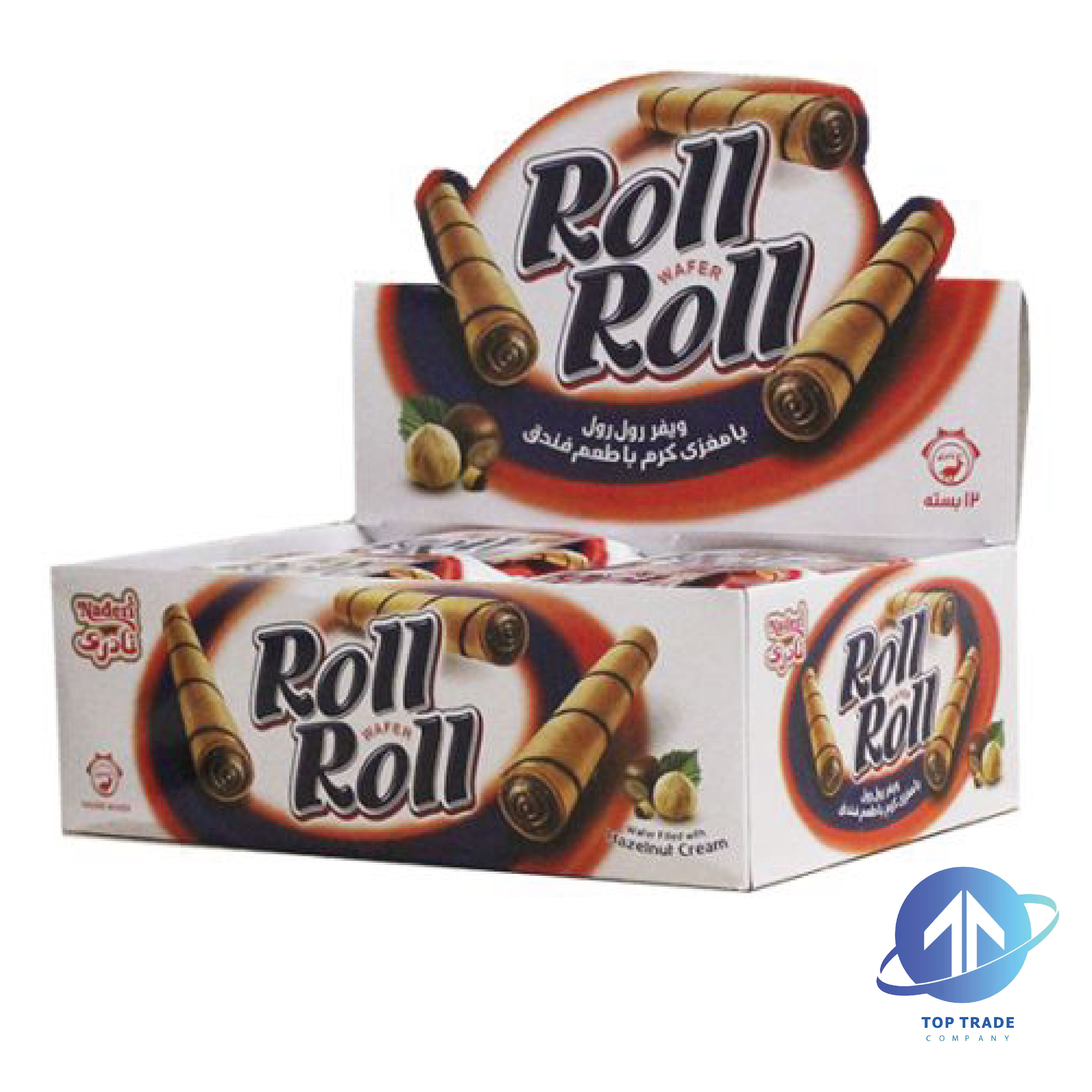 Naderi Hazelnut Rolls 480gr