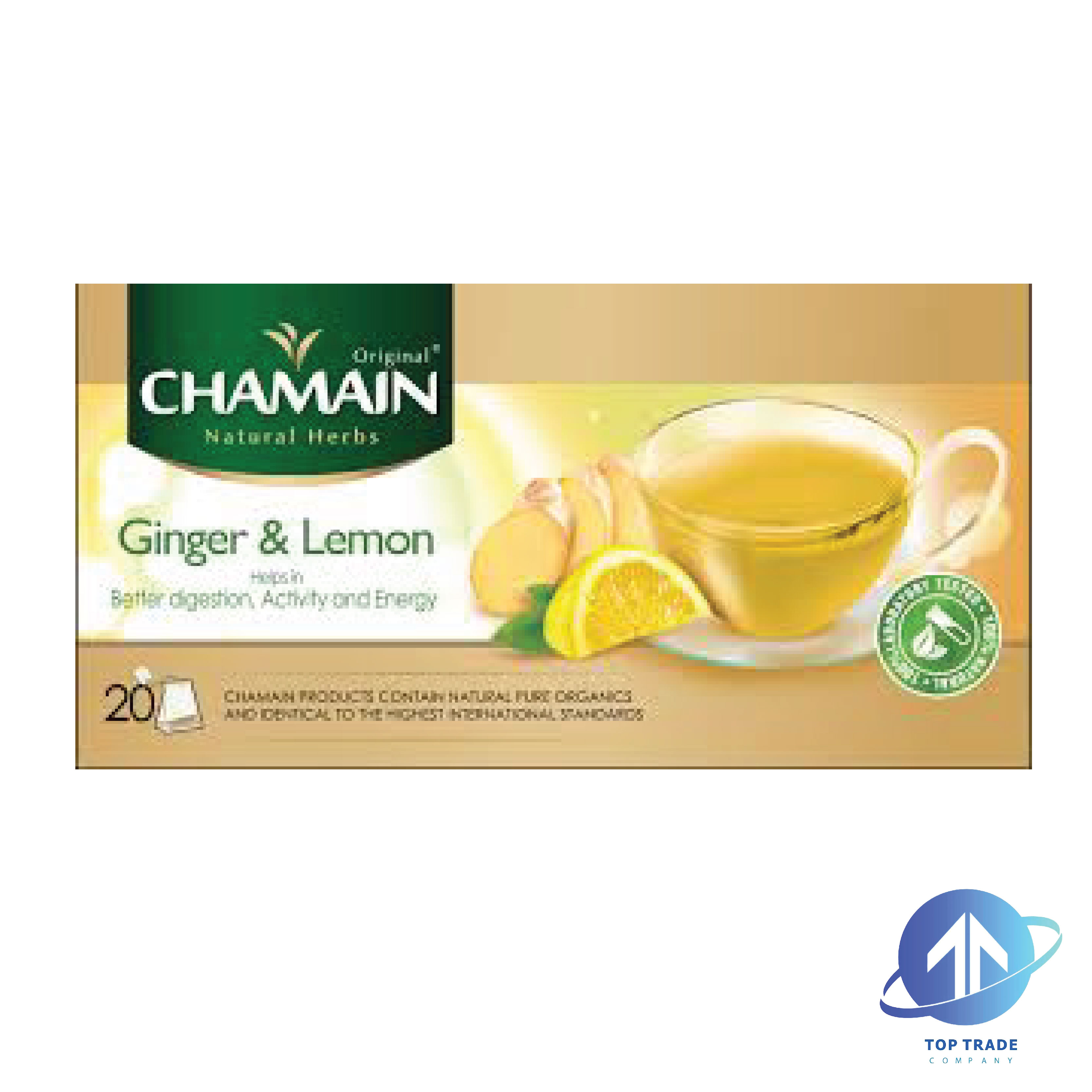 Chamain Ginger & lemon 34gr