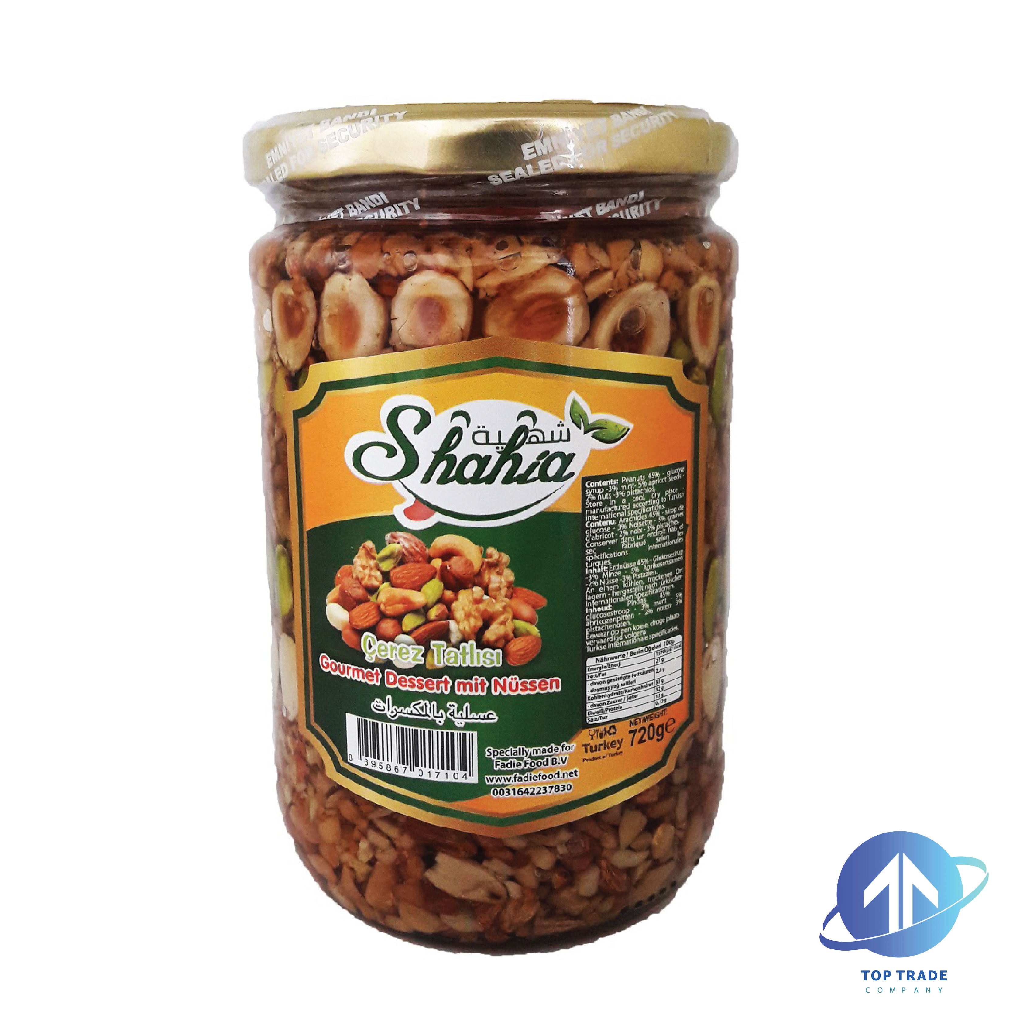 Shahia Honey With Nuts 720gr