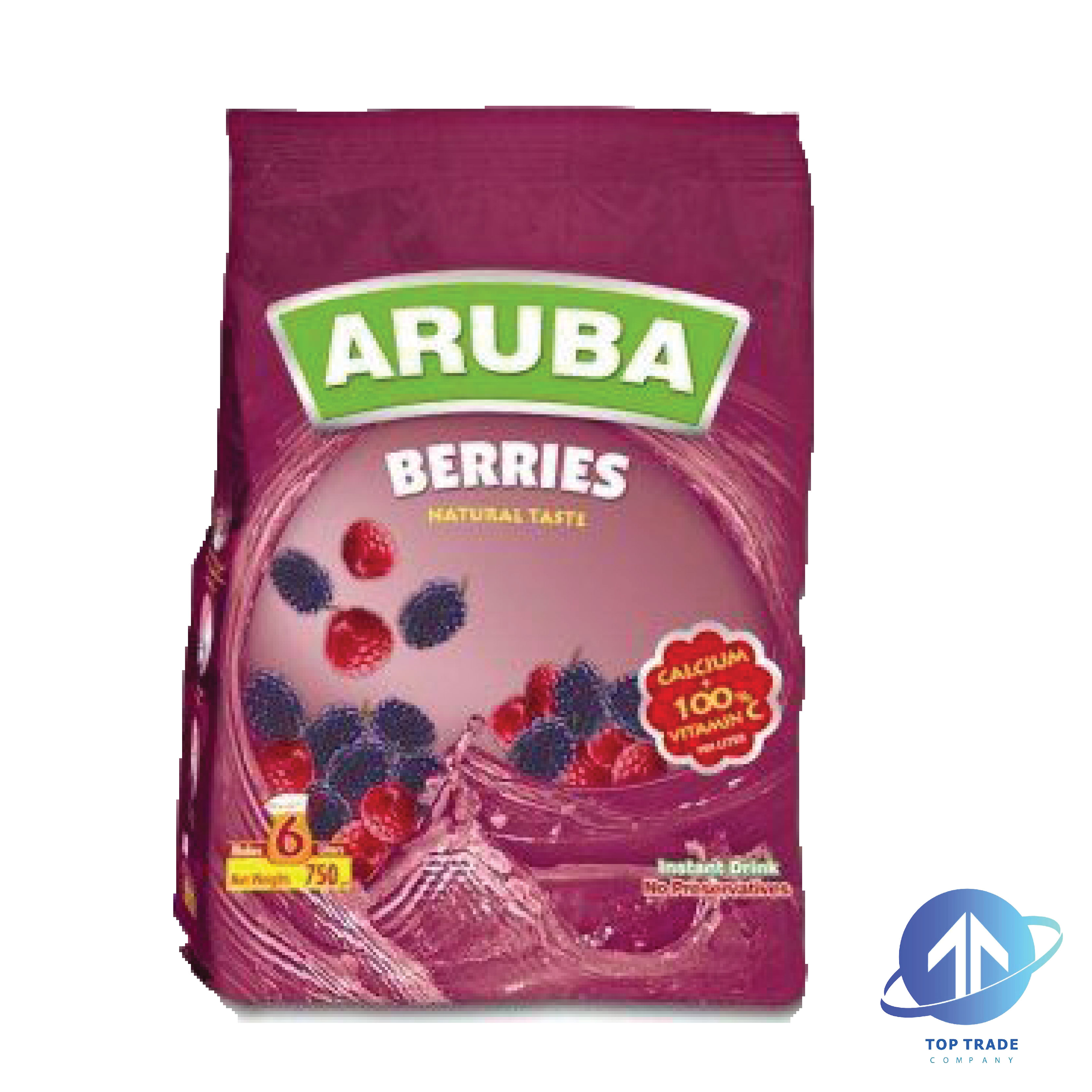 Aruba Berries Powder Juice 750gr 