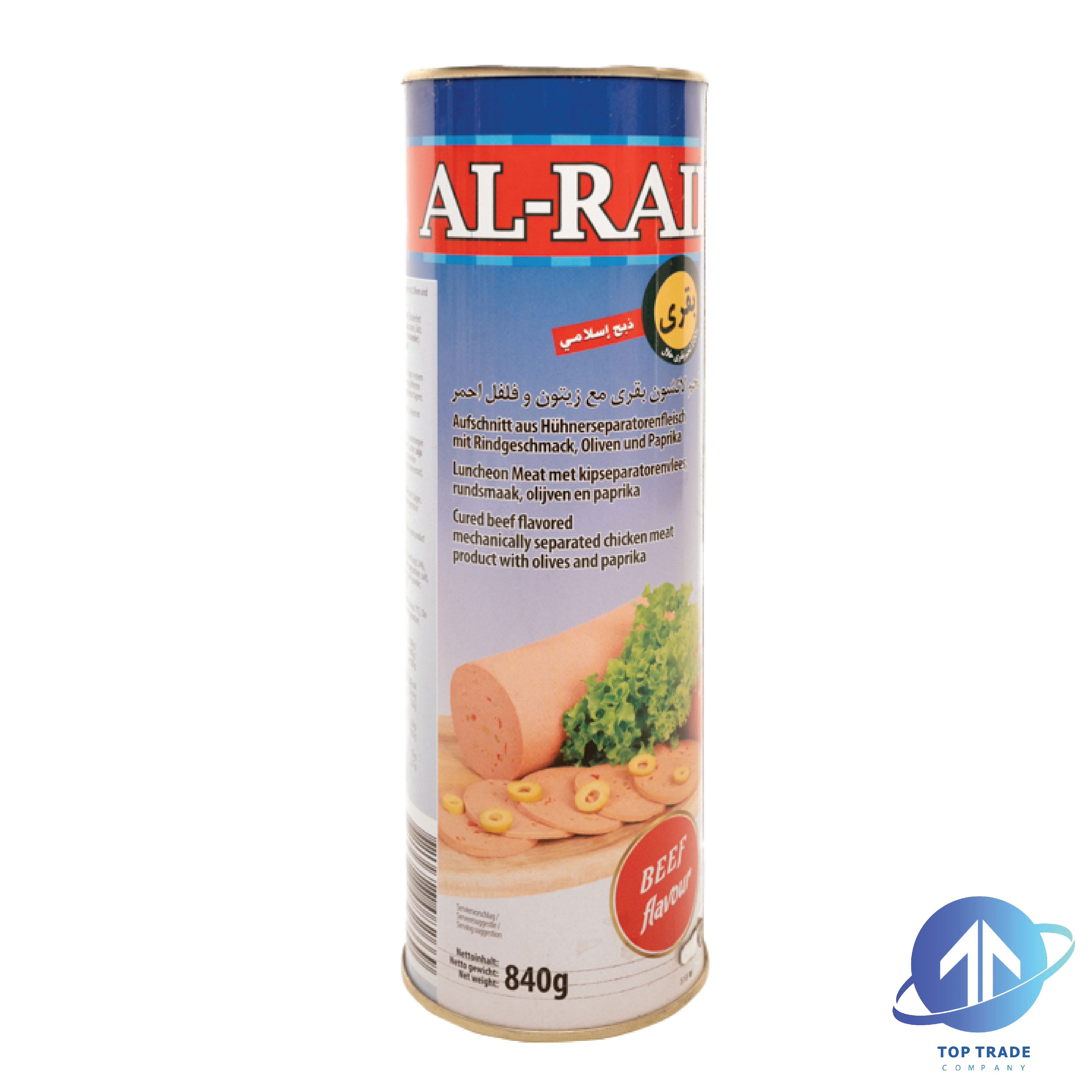 Al-Raii BLM, Olives&Paprika 840gr HALAL
