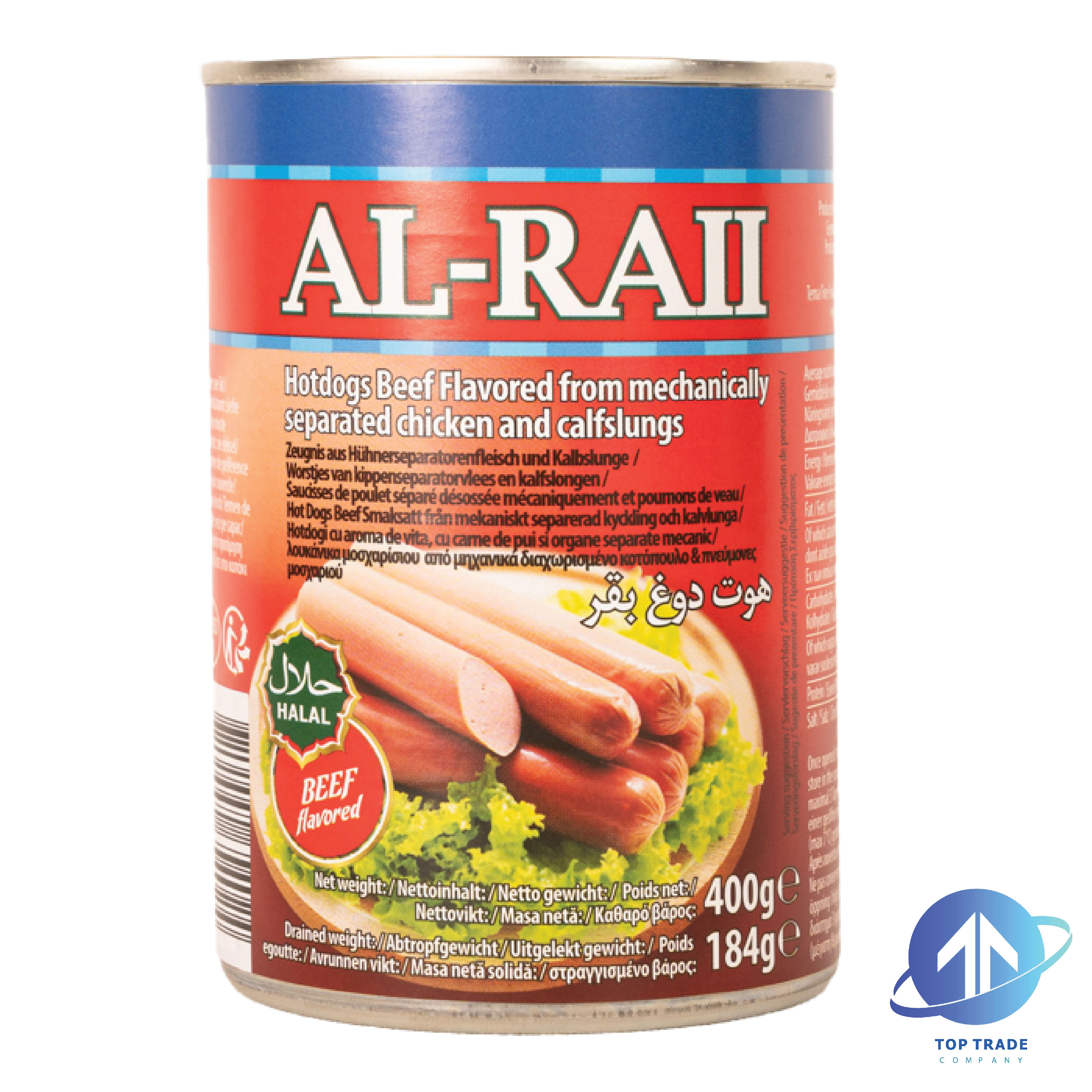 Al-Raii Hotdogs Beef 400gr HALAL