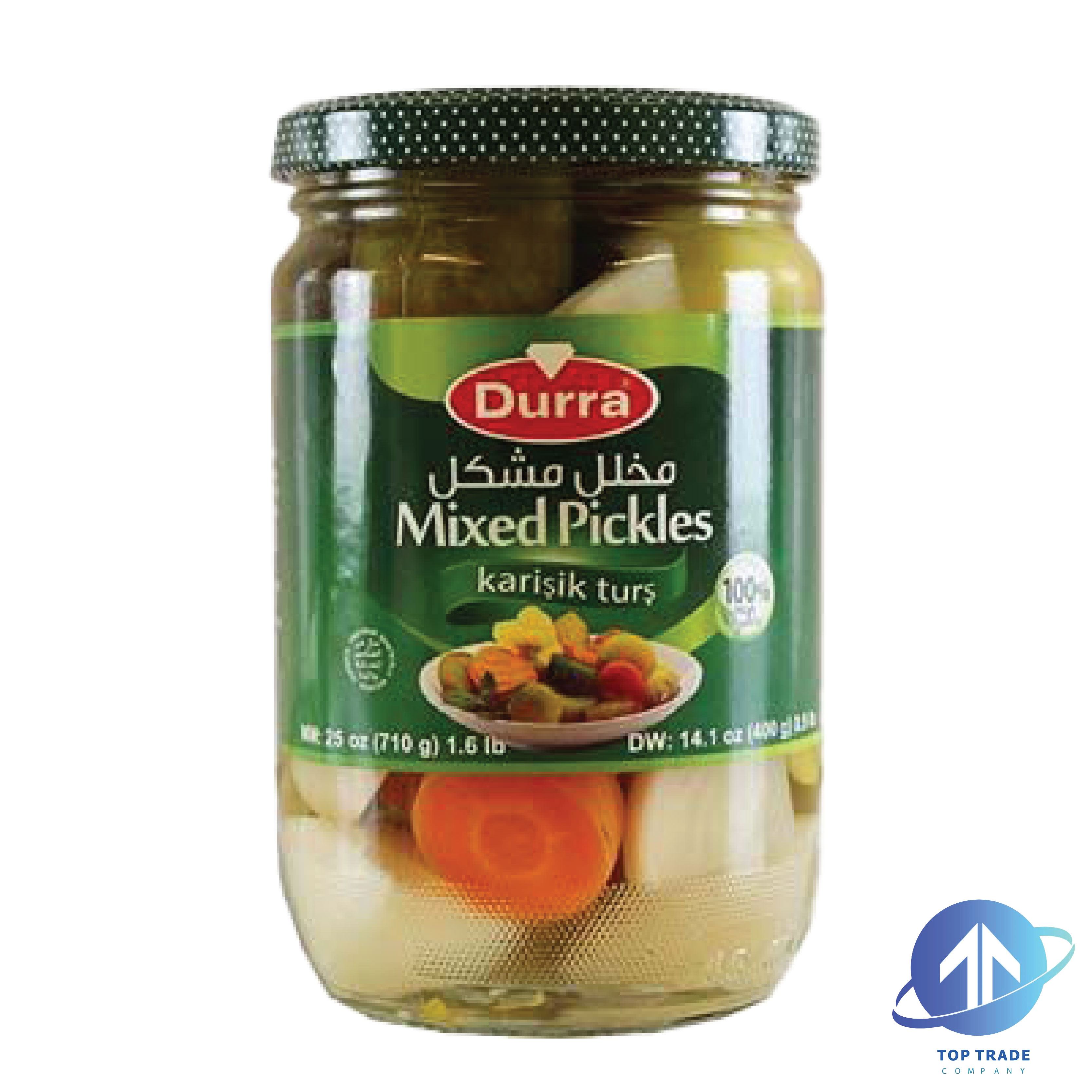 Durra Mixed vegetables pickles 710gr 