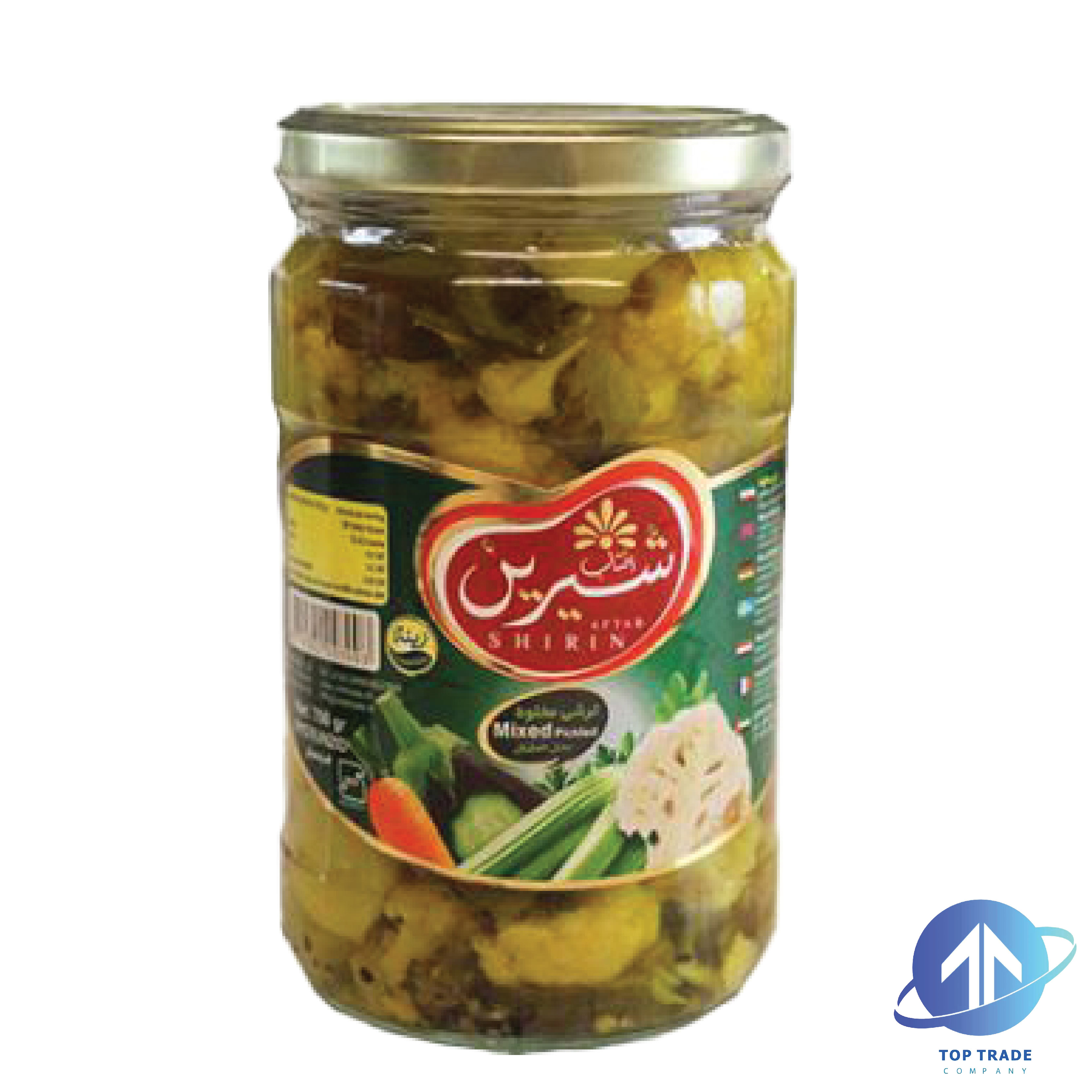 Aftab shirin Mixed vegetables pickles 700gr 
