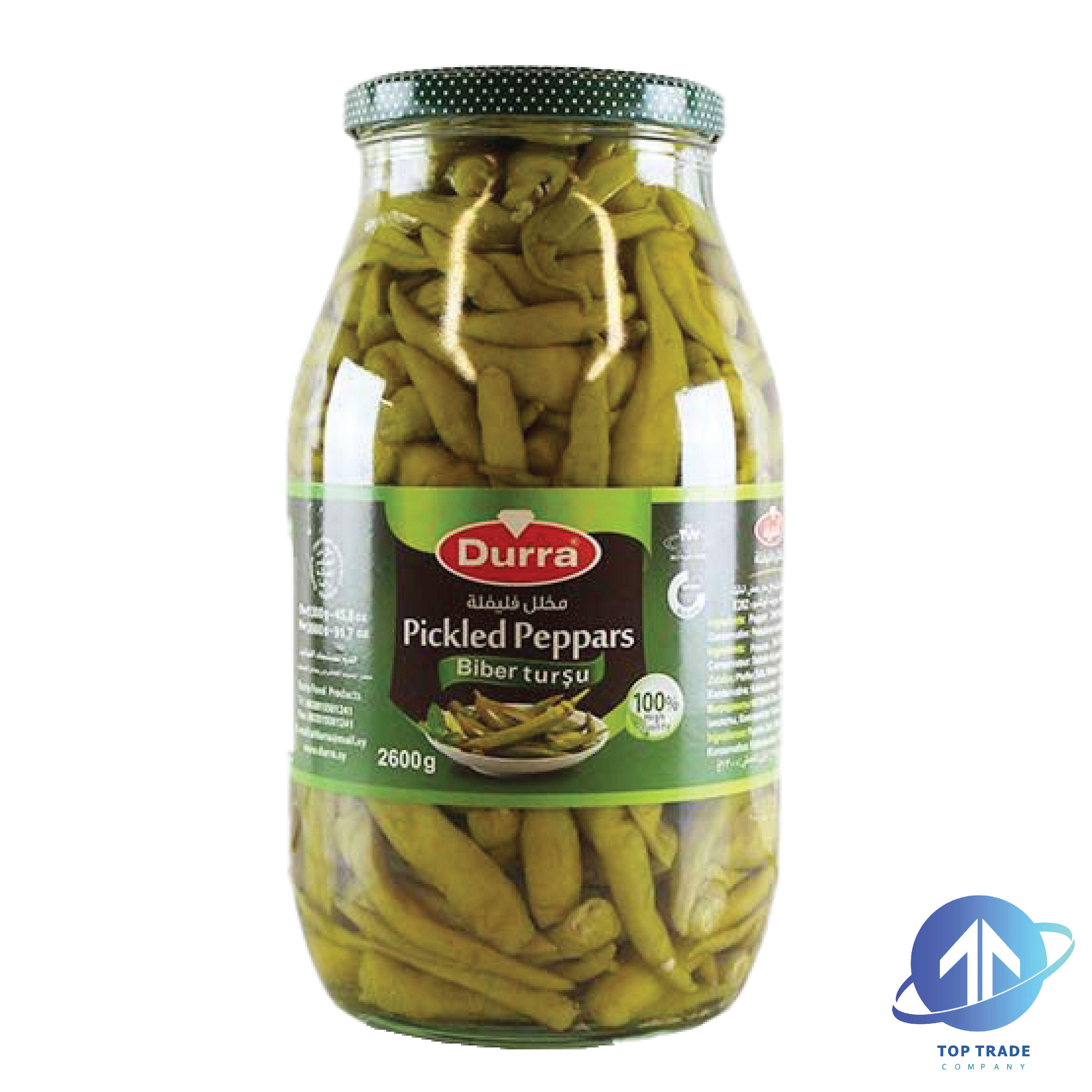 Durra Pepper pickles 2600gr 