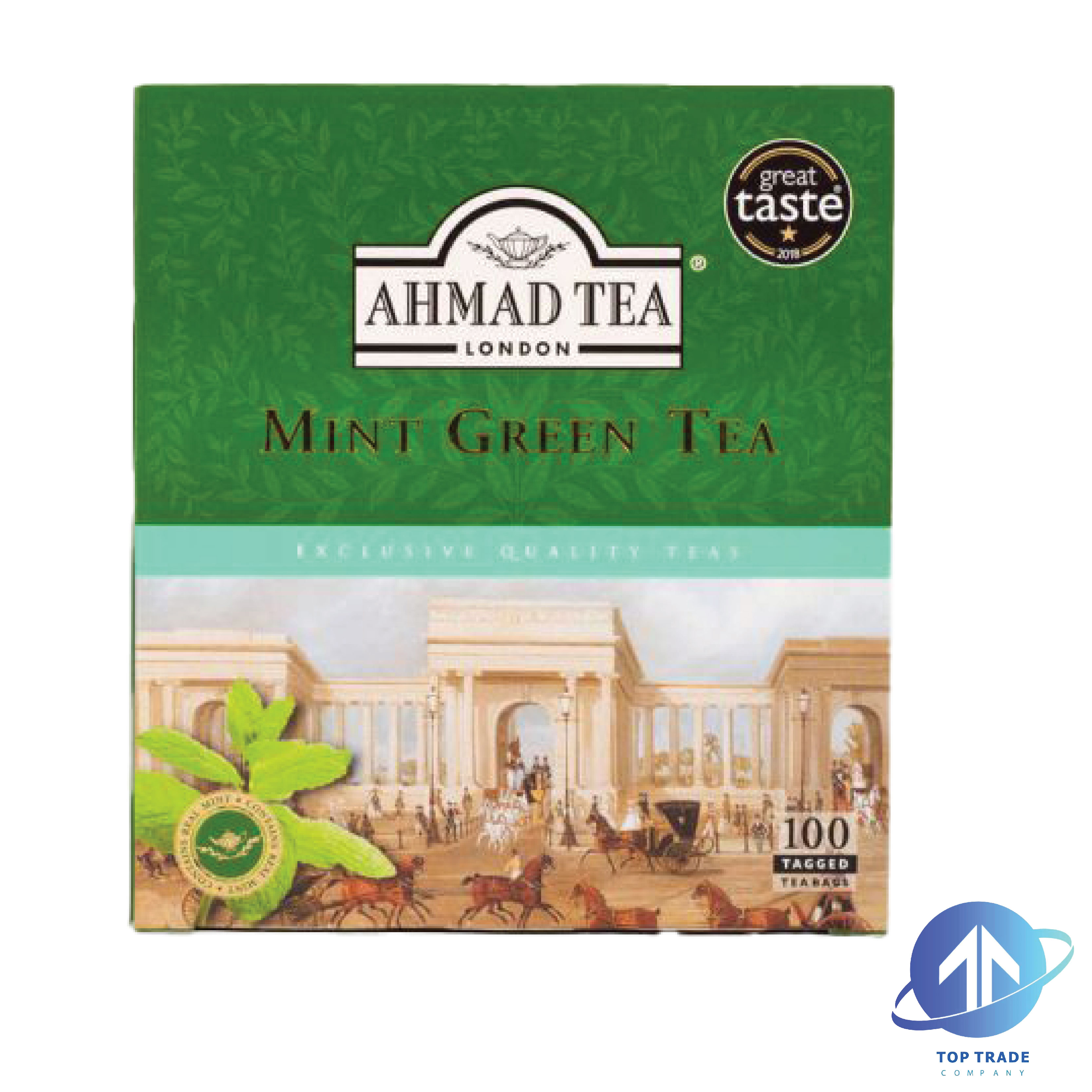 Ahmad Tea Mint Green (Bag) x100