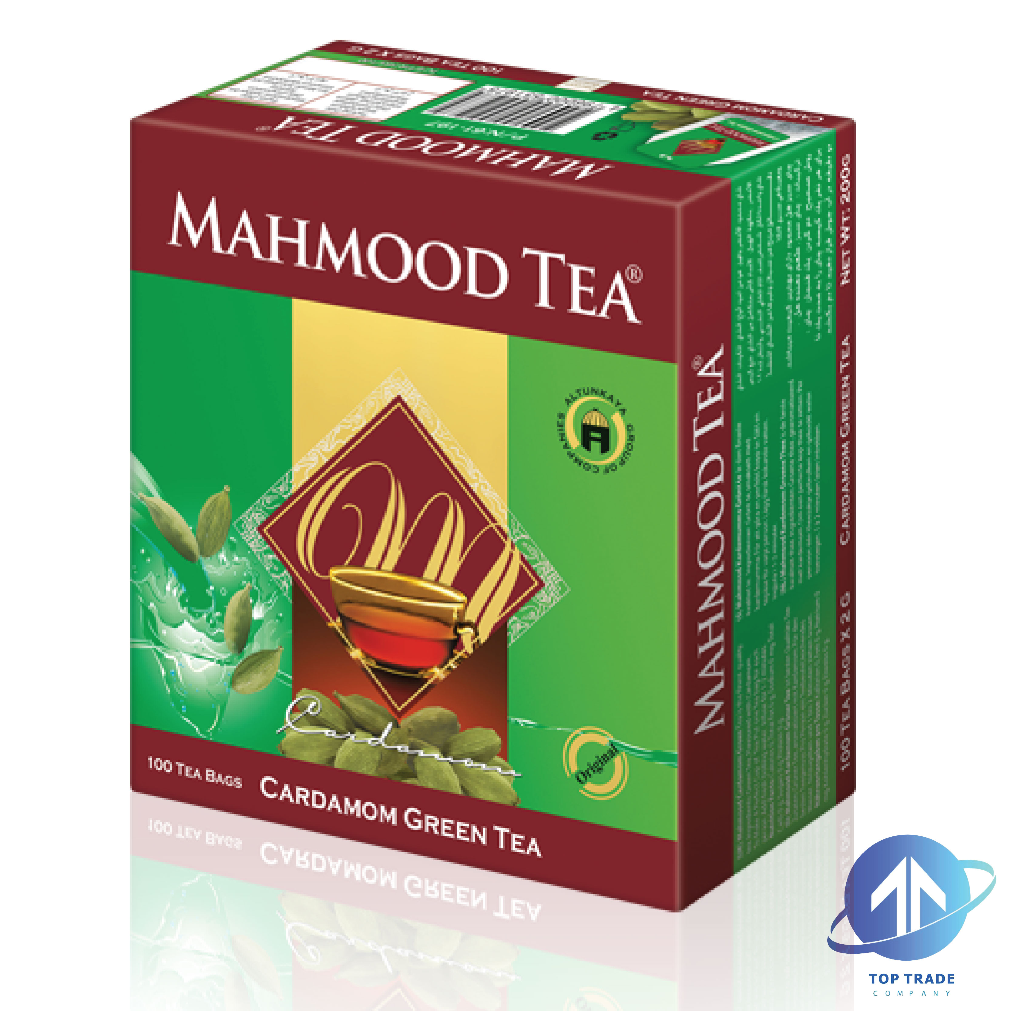 Mahmood Cardamom green tea 200gr 