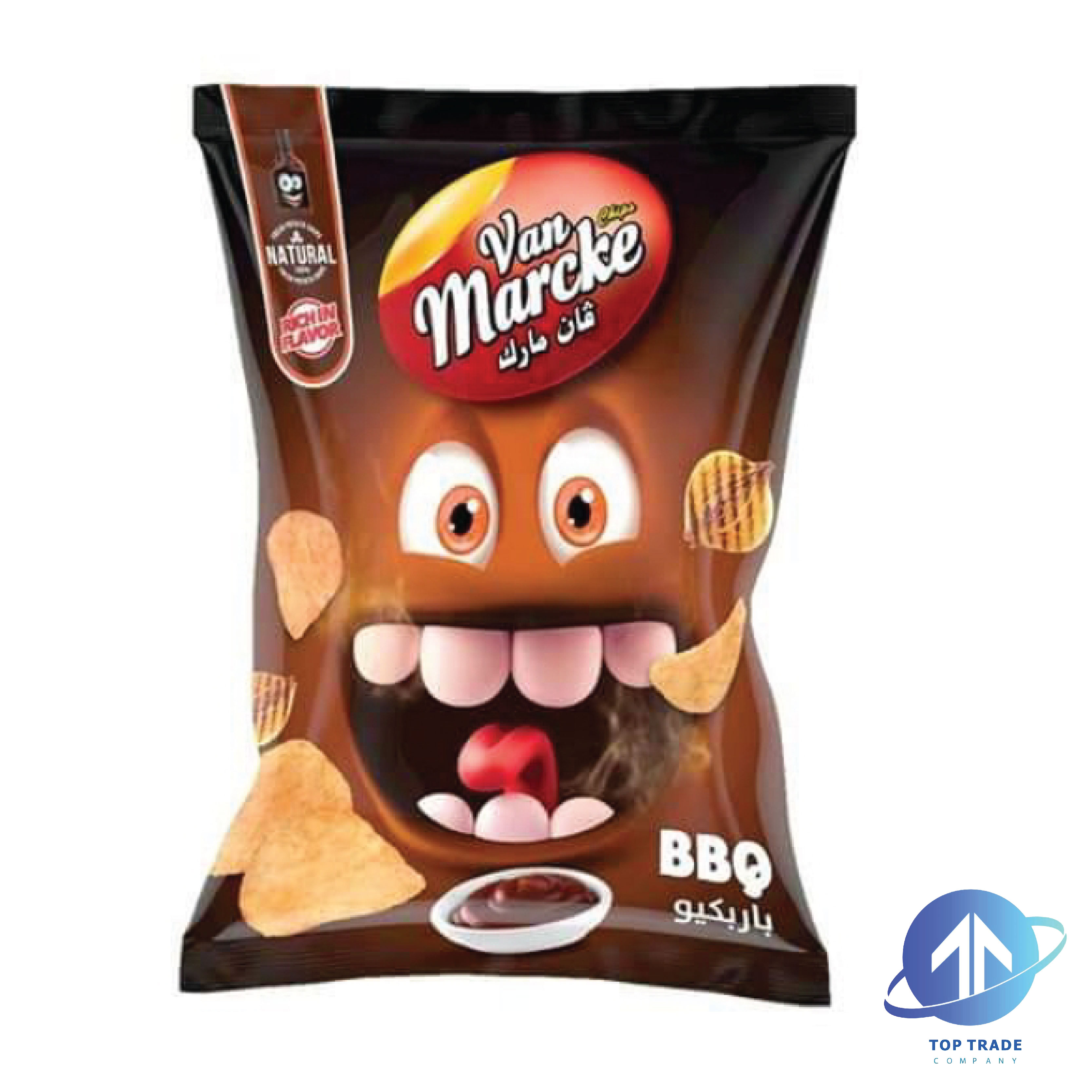 Van Marcke Chips BBQ 90gr